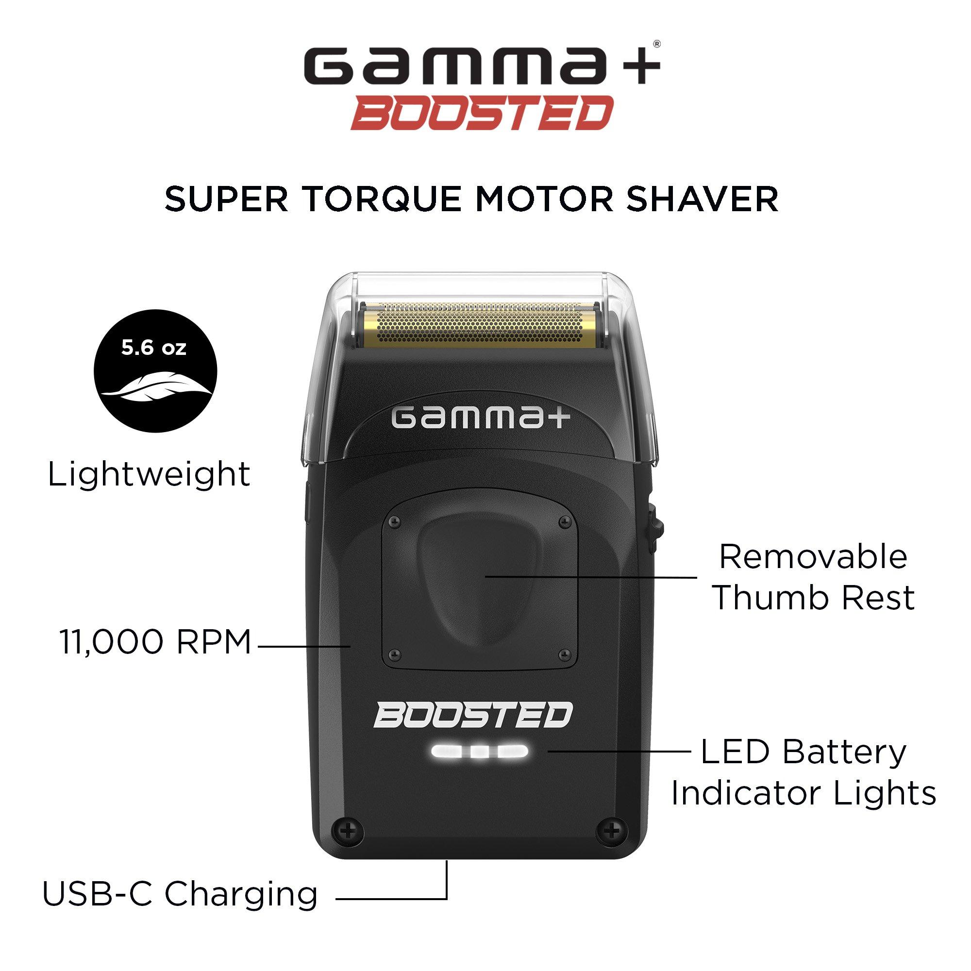 GAMMA+ Boosted Cordless Double Foil Shaver — фото 2