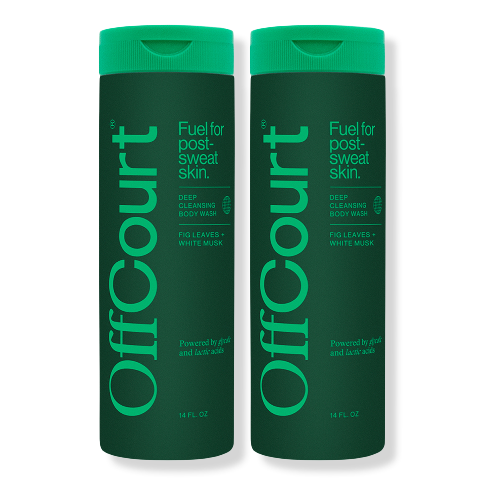 OffCourt Fig Leaves + White Musk Body Wash Duo Pack — фото 1