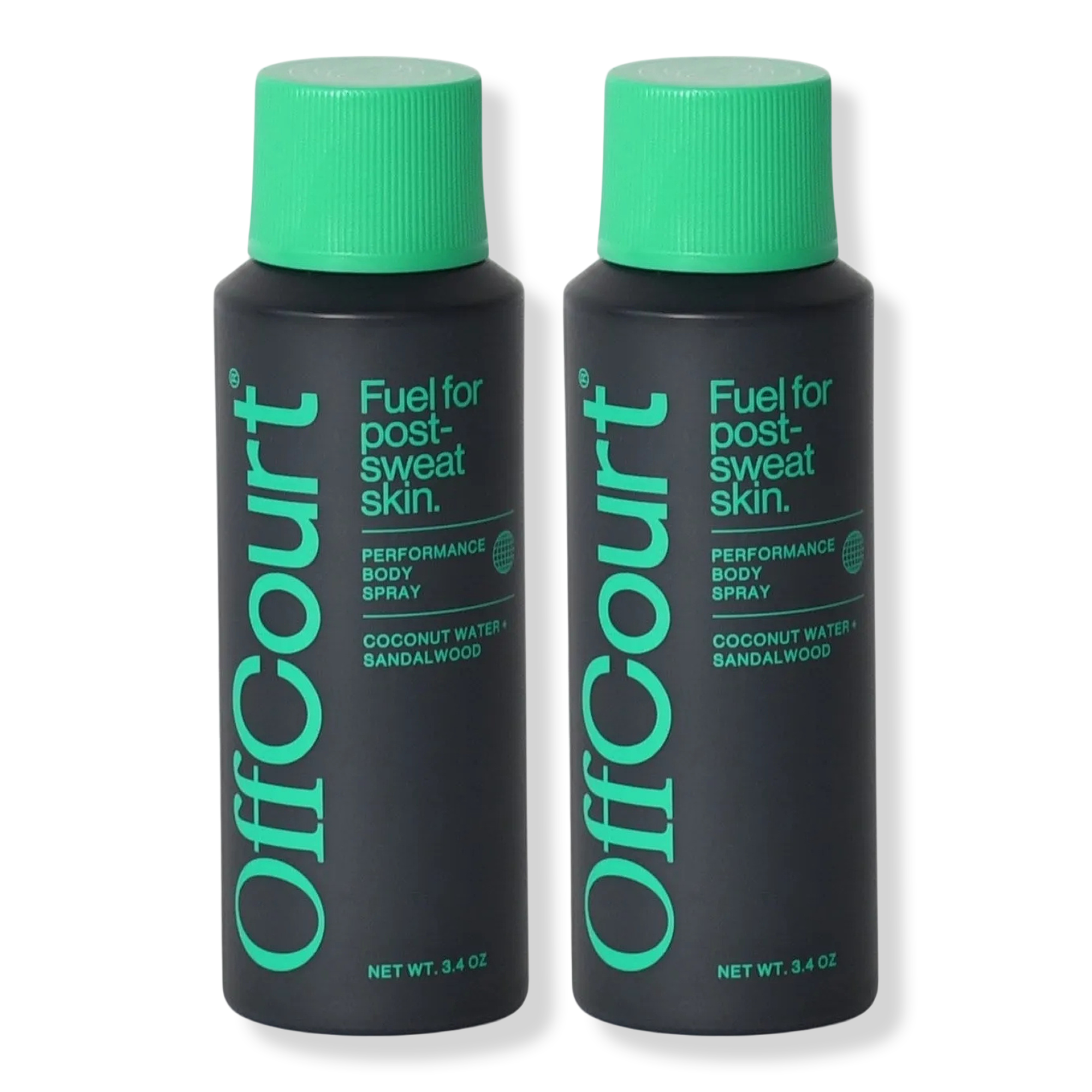 OffCourt Coconut Water + Sandalwood Body Spray Duo Pack #1