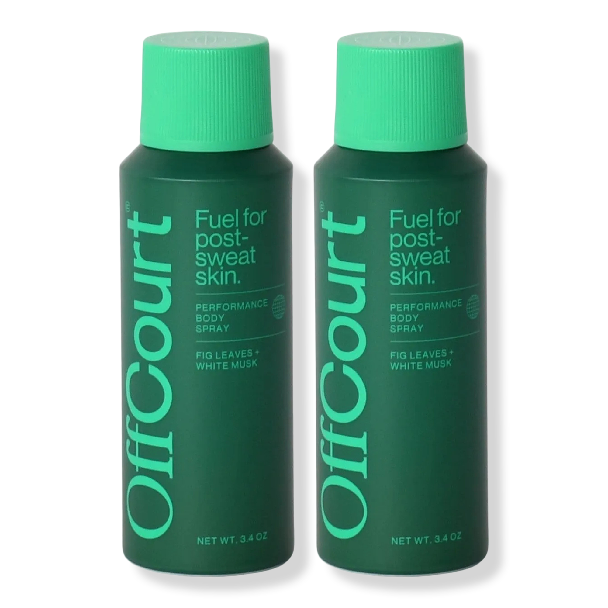 OffCourt Fig Leaves + White Musk Body Spray Duo Pack #1