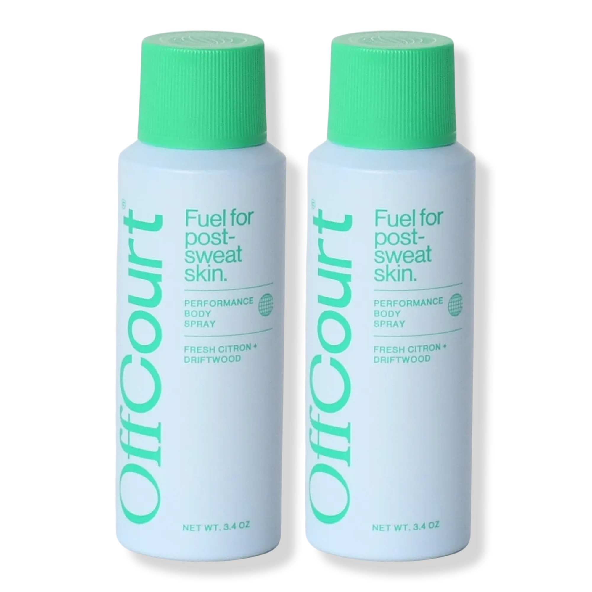 OffCourt Duo Pack: Fresh Citron + Driftwood Body Spray #1
