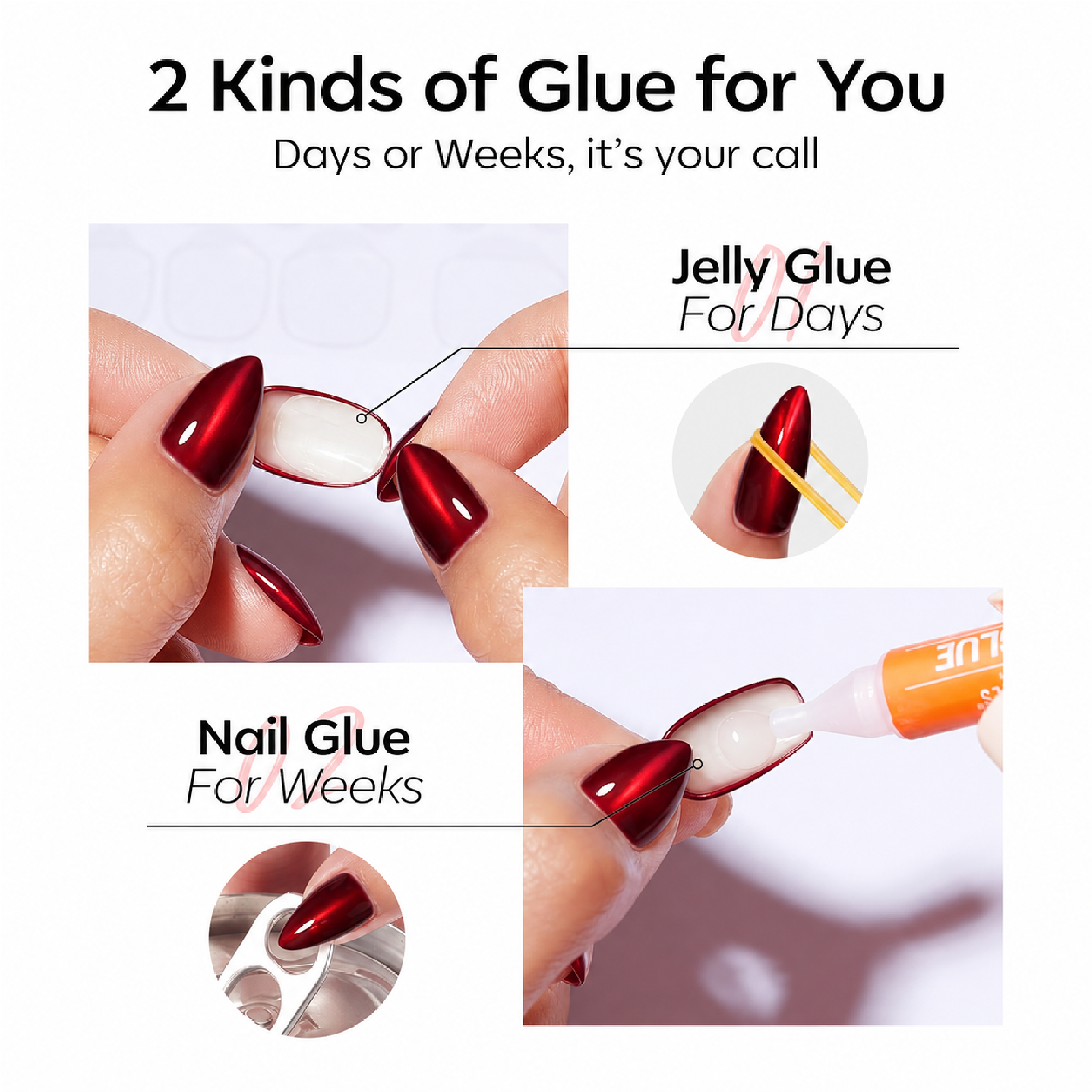 Modelones Alter Ego 3-Style Press-On Nail Collection — фото 4