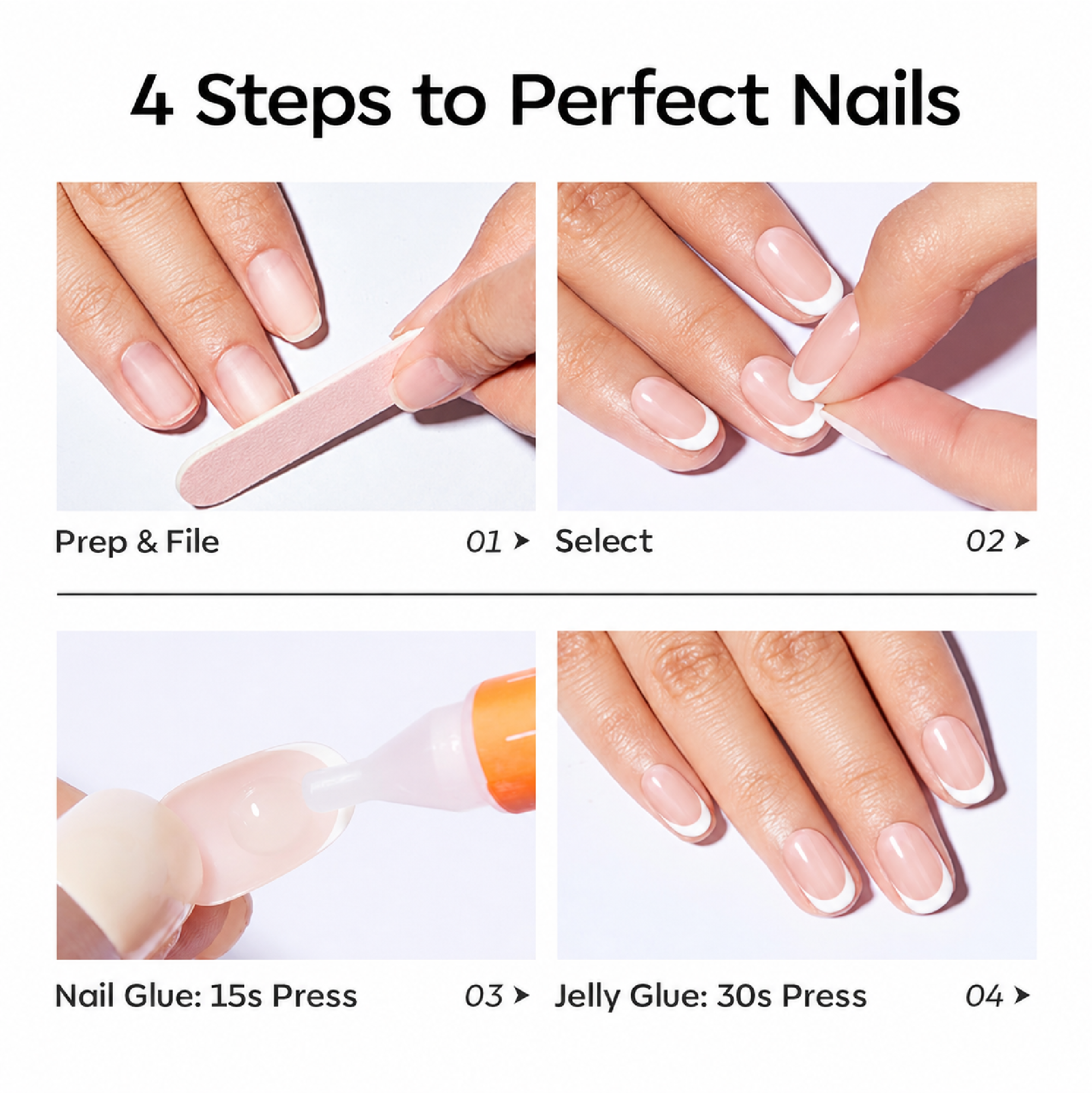 Modelones Alter Ego 3-Style Press-On Nail Collection — фото 5