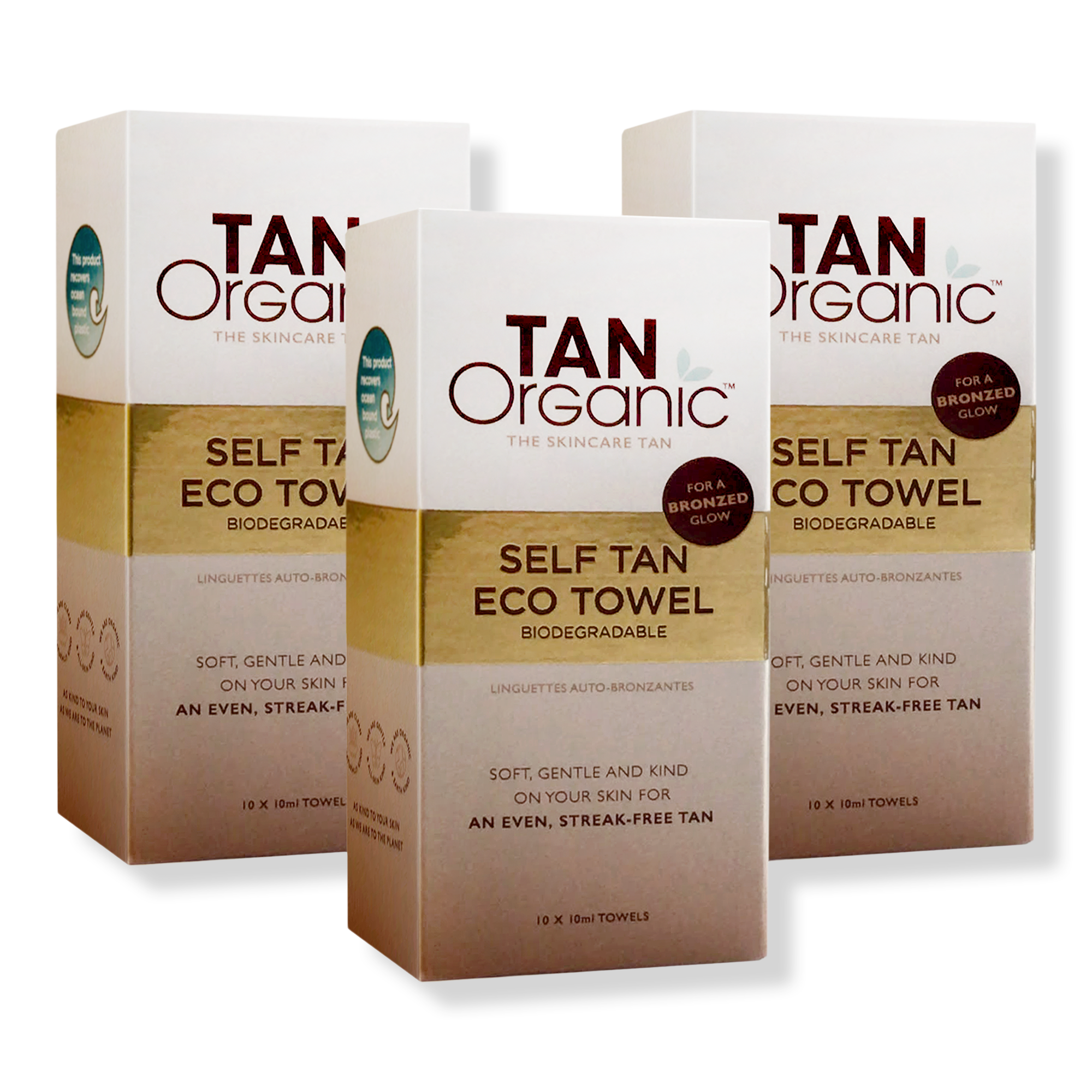 Полотенца TanOrganic Self Tan Eco Trio