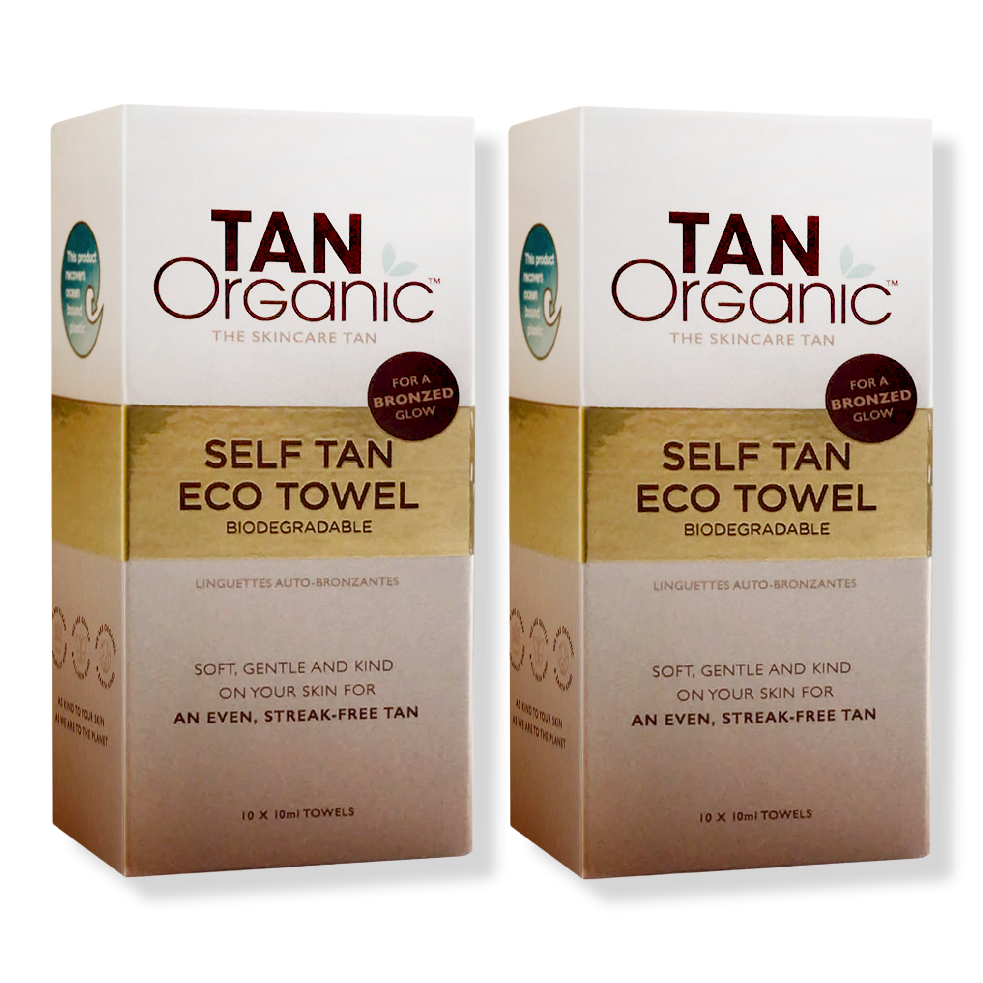 Полотенца TanOrganic Self Tan Eco Duo
