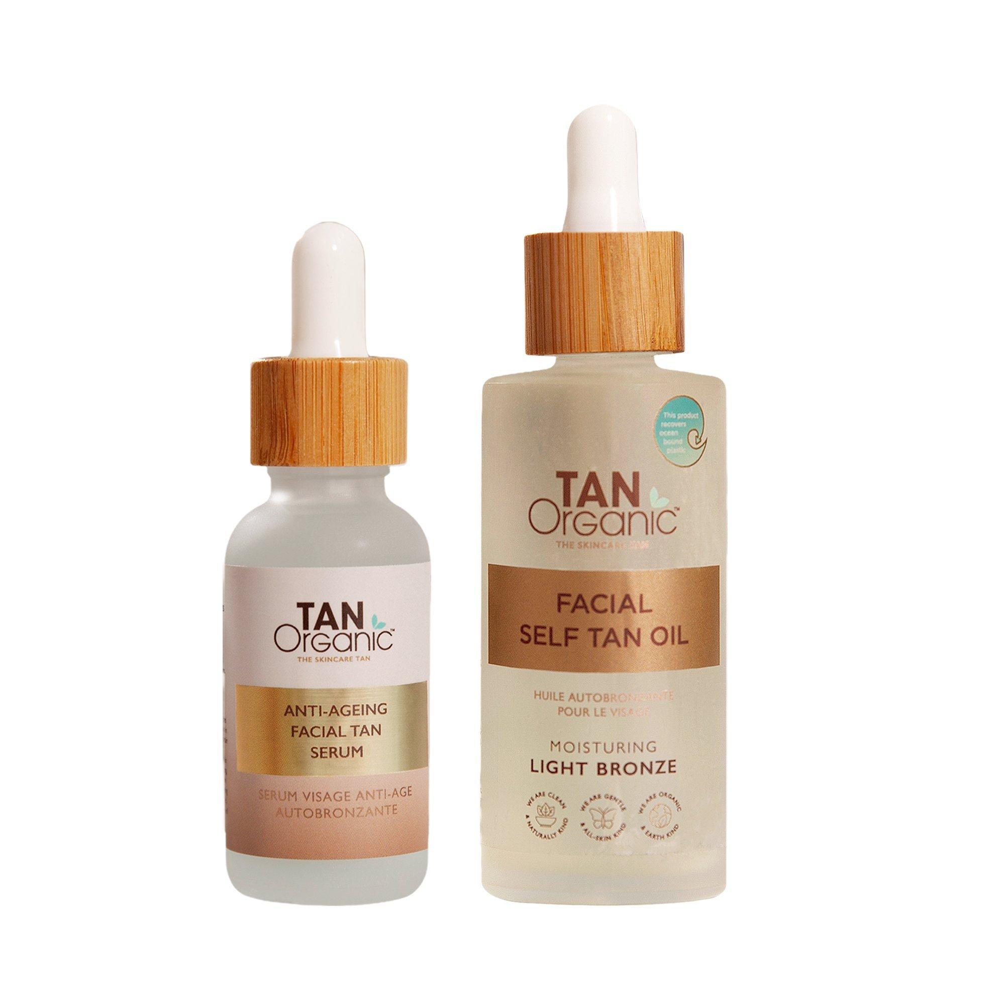 TanOrganic Anti-Ageing Facial Tan Serum + Facial Self Tan Oil — фото 2