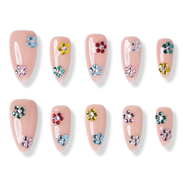 3H Nails Nashville - Medium Almond Press-On Nails #1