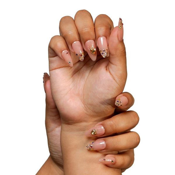 3H Nails Boston - Medium Almond Press-On Nails #4