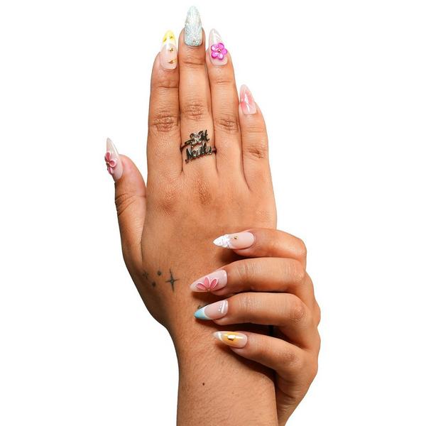 3H Nails Miami - Medium Almond Press-On Nails #3