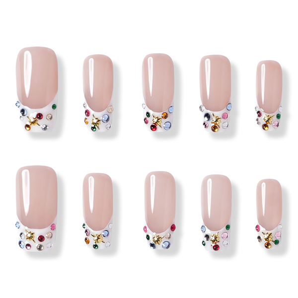 3H Nails Las Vegas - Medium Square Press-On Nails #1