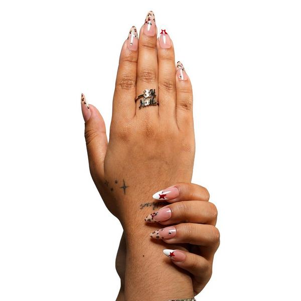 3H Nails Atlanta - Medium Almond Press-On Nails #2