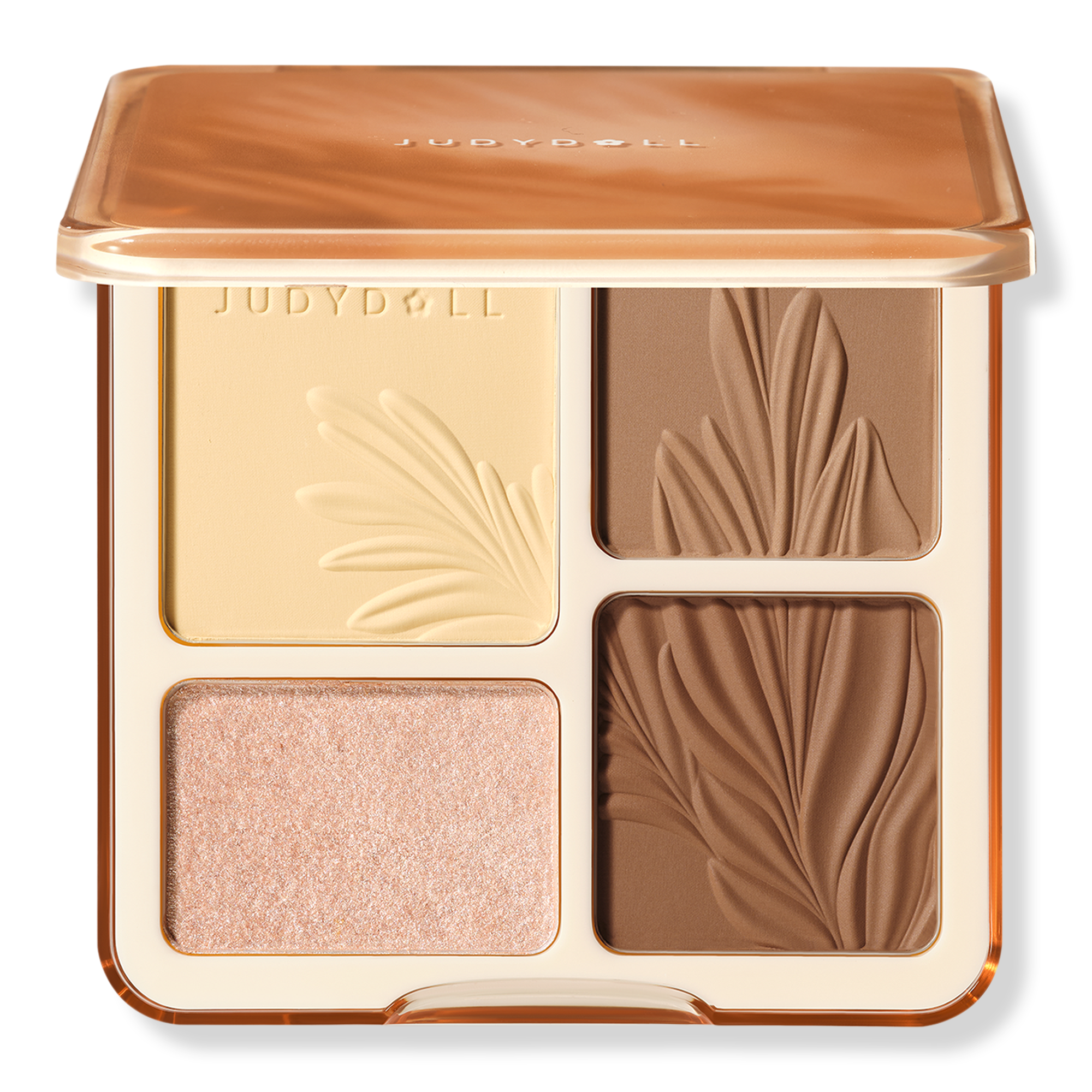 JudyDoll 2 IN 1 Highlighter Contour Palette #1