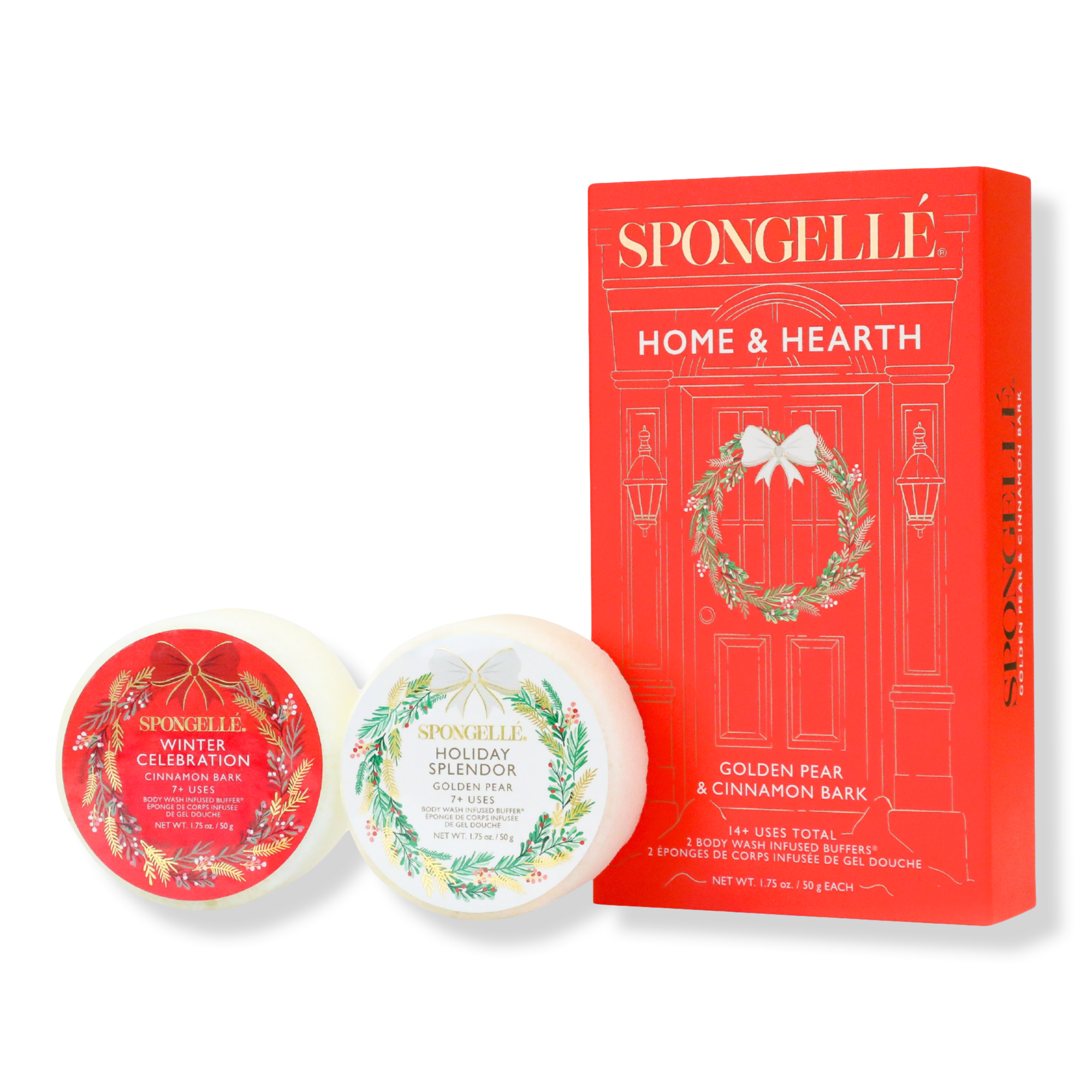 SPONGELLE - Home & Hearth Body Wash Infused Buffers Gift Set | Ulta Beauty