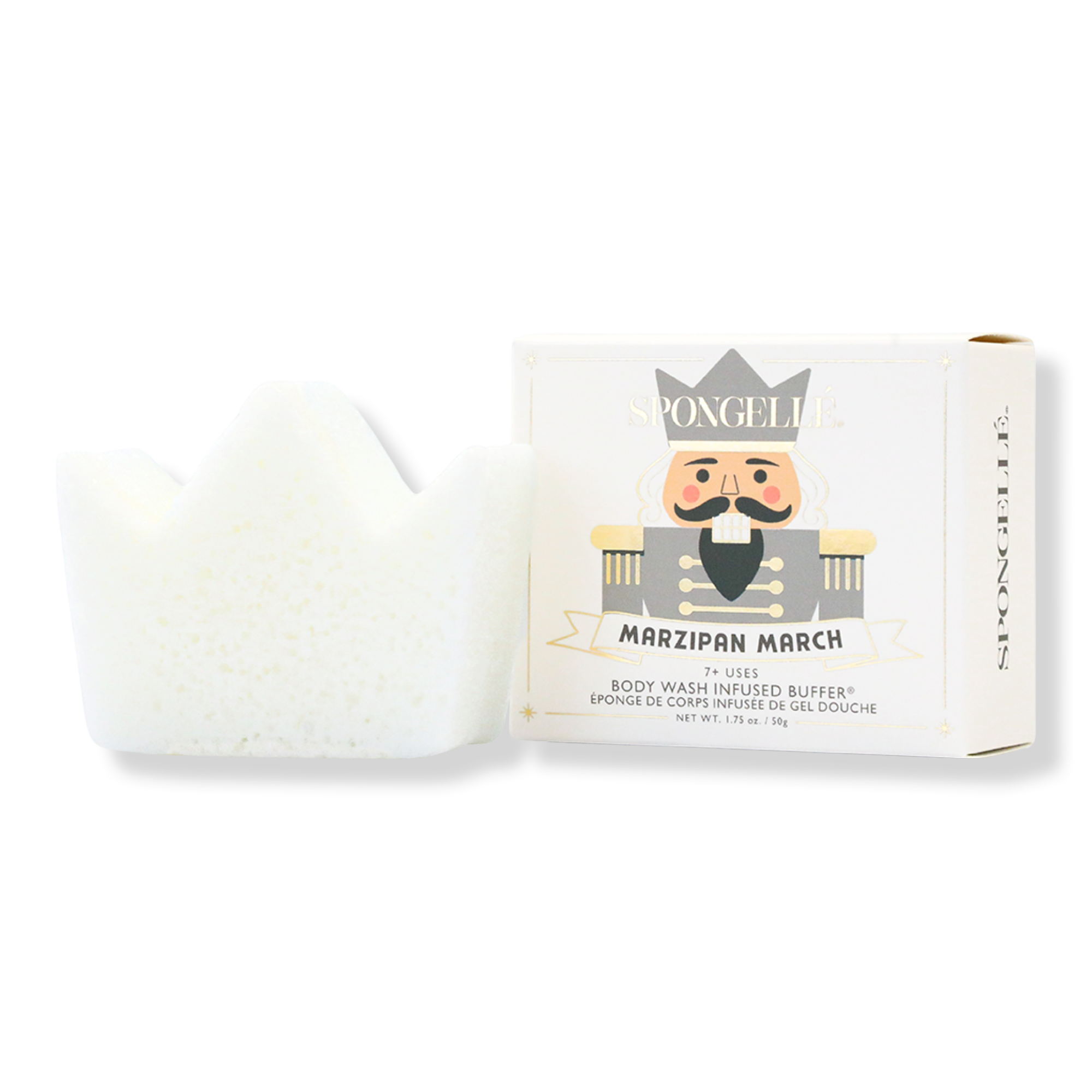 SPONGELLE Marzipan March Body Wash Infused Buffer #1
