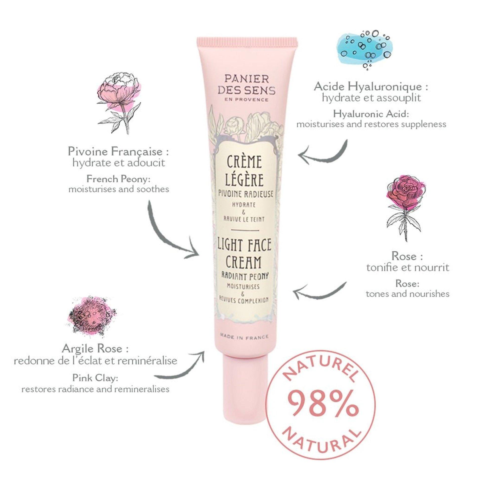Panier Des Sens Radiant Peony Light Face Cream — фото 2