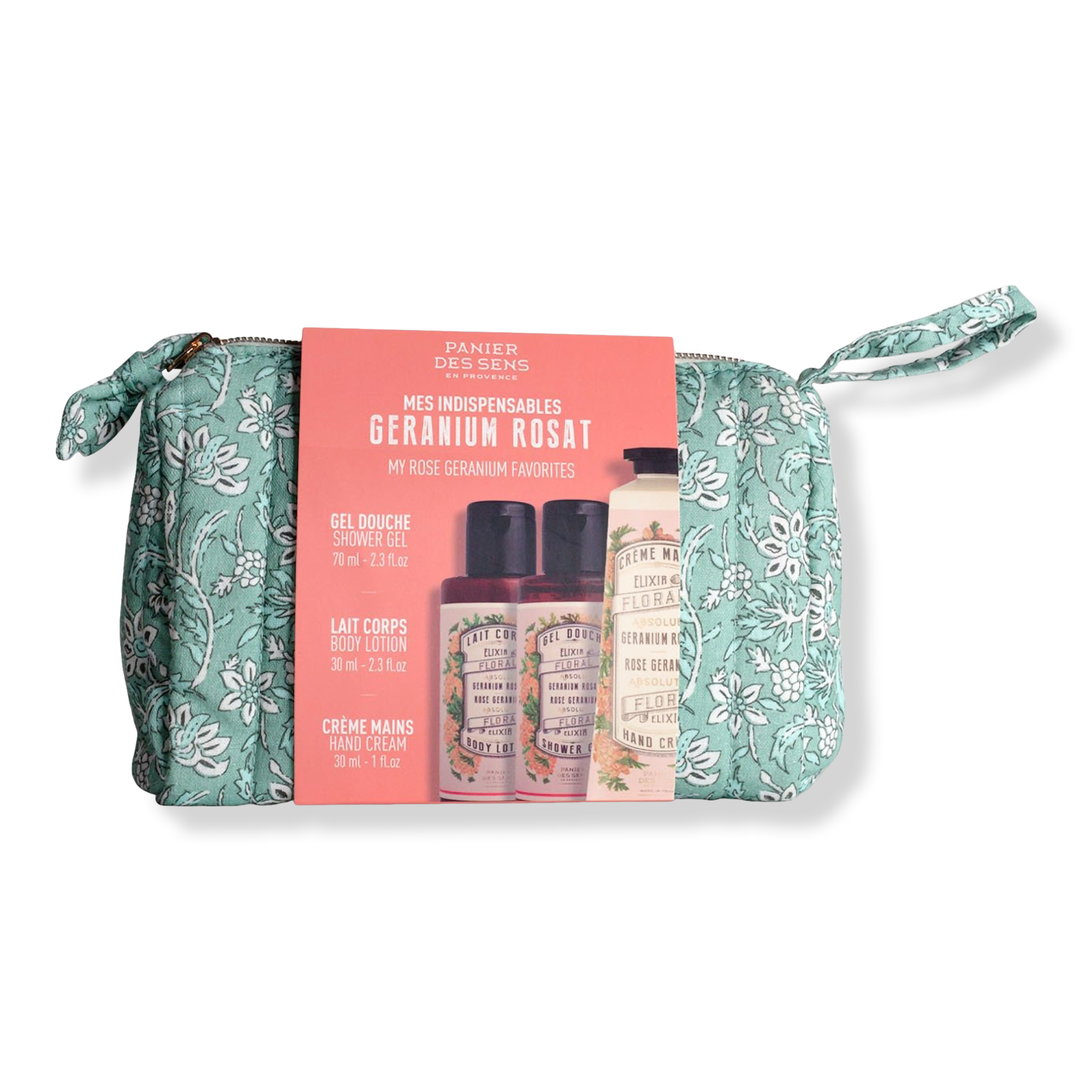 Panier Des Sens Rose Geranium Travel Set #1