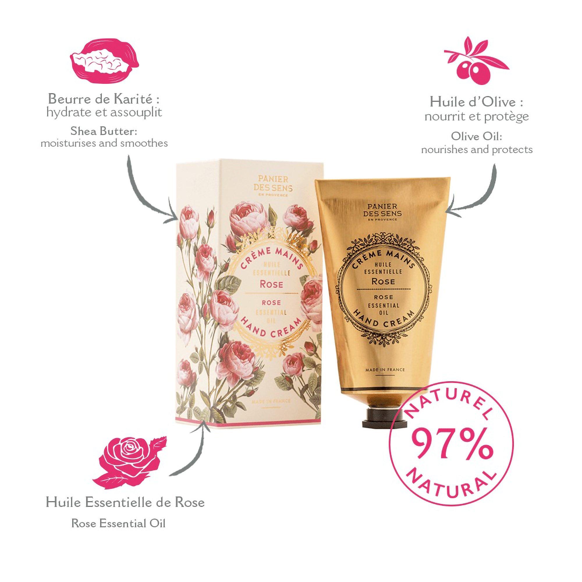 Panier Des Sens Rose Hand Cream — фото 3