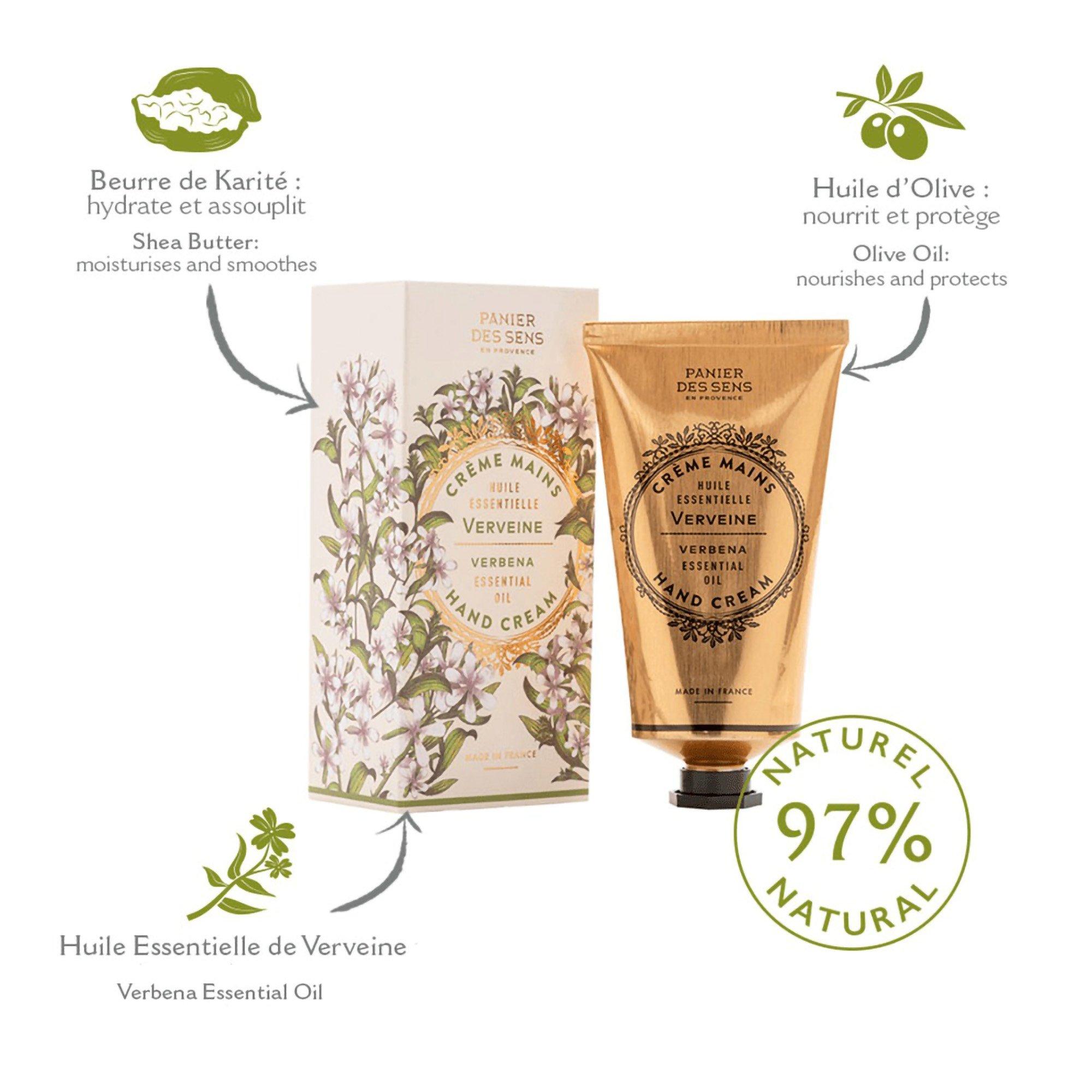 Крем для рук Panier Des Sens Verbena Hand Cream — фото 3