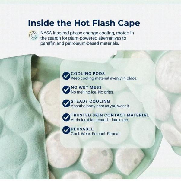Opal Cool Hot Flash Cape Cooling Wrap #7