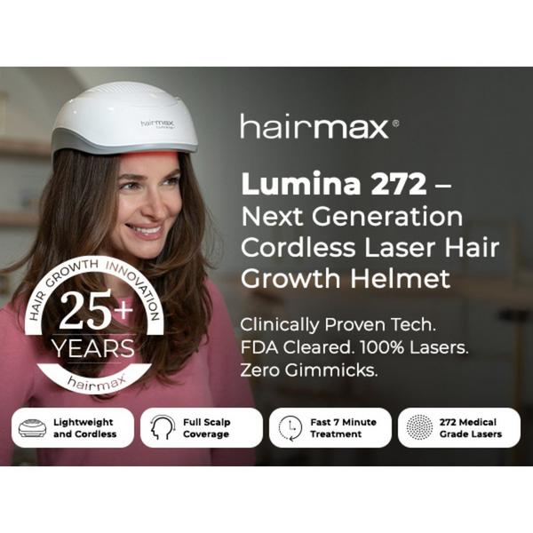 Hairmax Lumina 272 Laser Hair Growth Device #3
