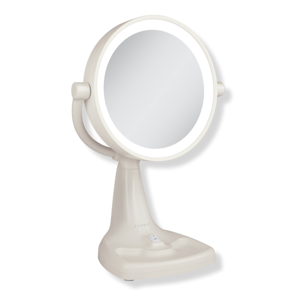 Zadro Max Bright Lighted Makeup Mirror with 10X/1X, Storage Tray #1