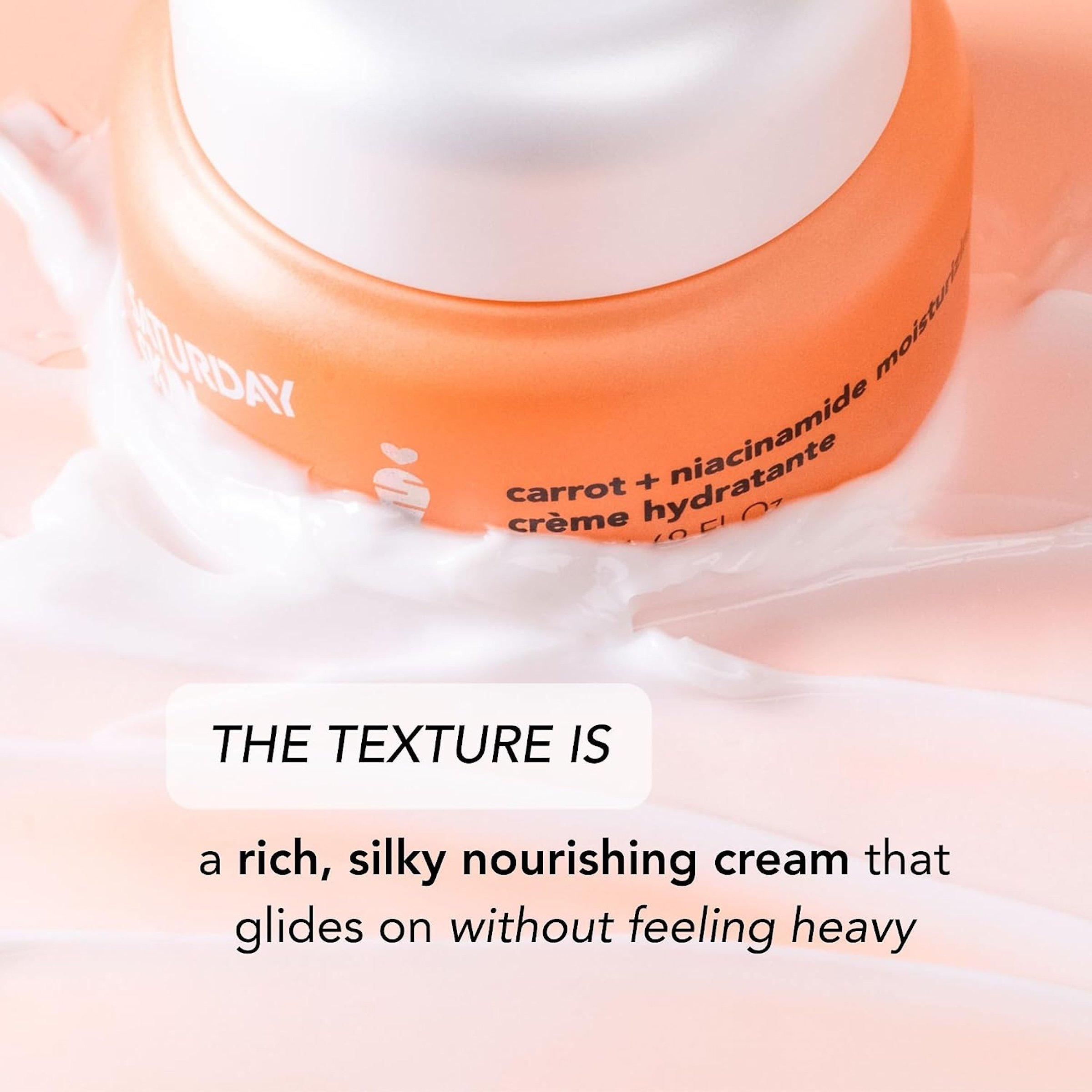 Saturday Skin Carrot + Niacinamide Hydrating Moisture Cream — фото 4