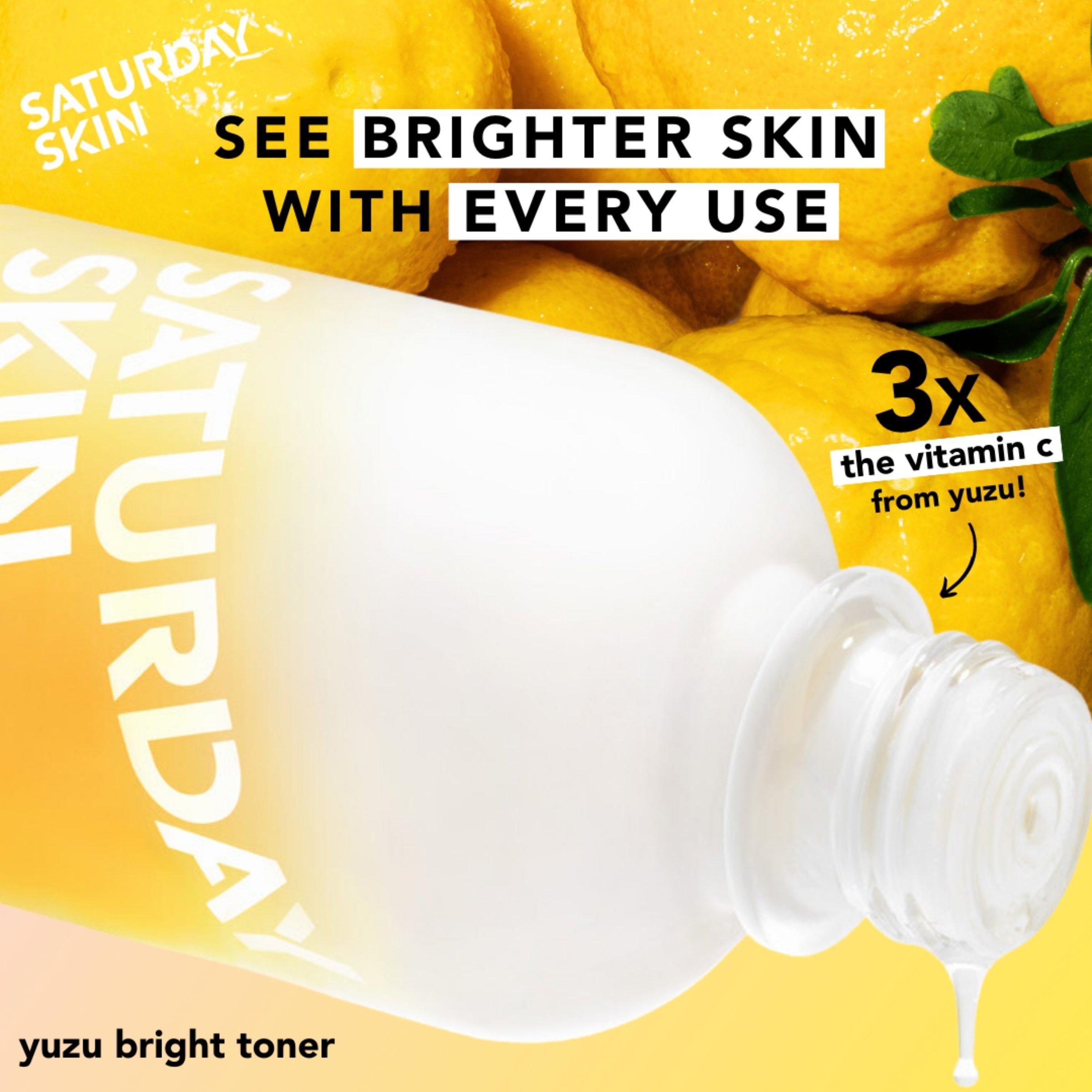 Saturday Skin Yuzu Vitamin C Brightening Toner — фото 3