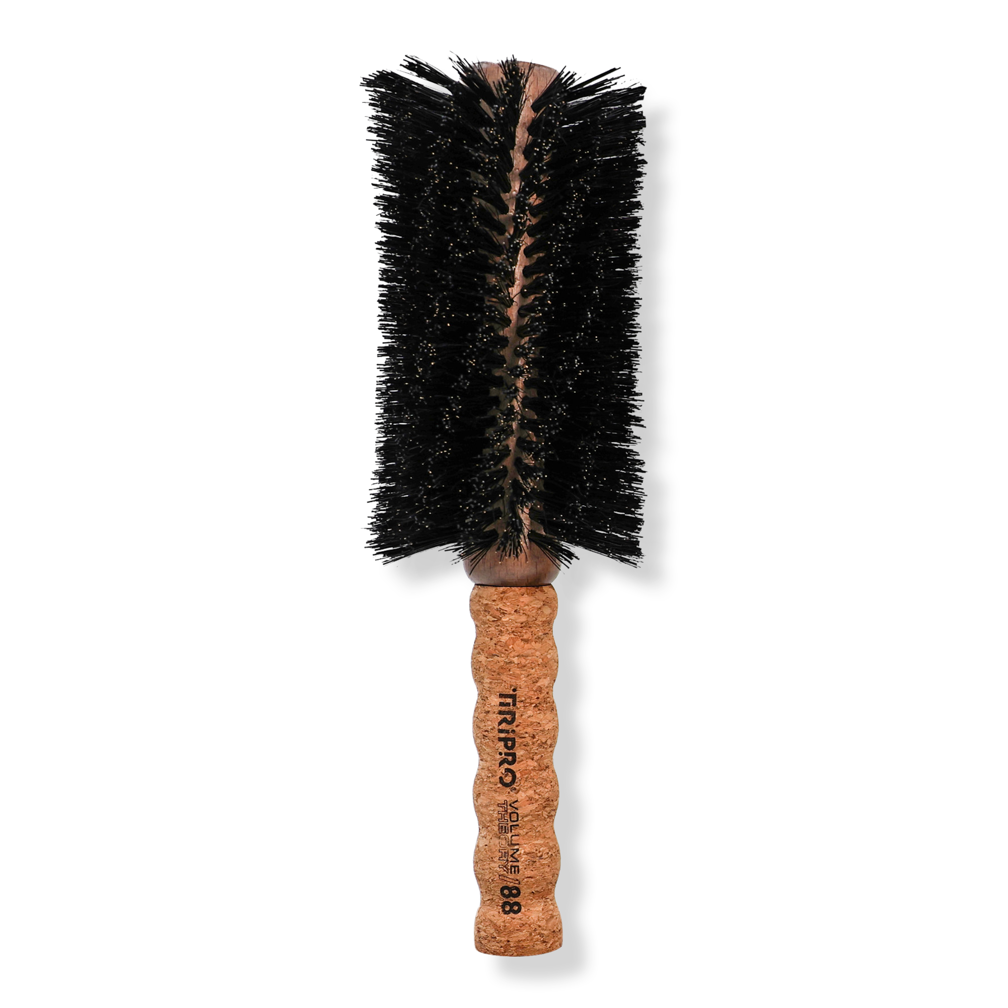 Tiri Pro Volume Theory Professional Cork Handle Boar Bristle Round Brush #1