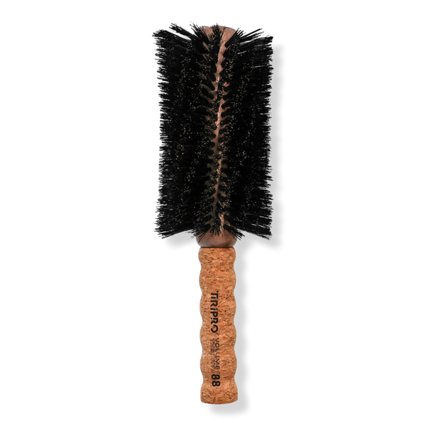 Tiri Pro Volume Theory Professional Cork Handle Boar Bristle Round Brush #1