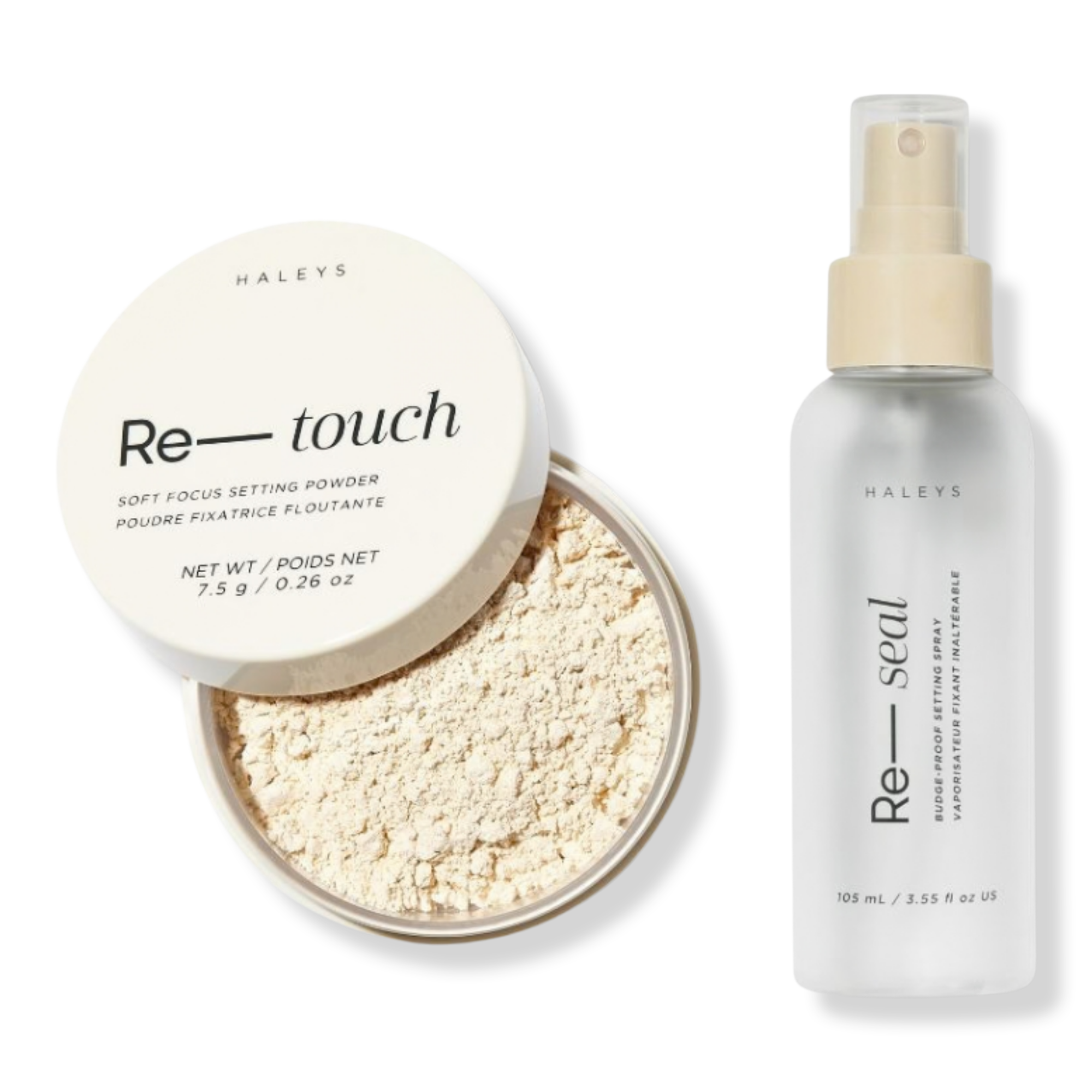HALEYS Beauty Stay All Day Powder & Spray Duo #1