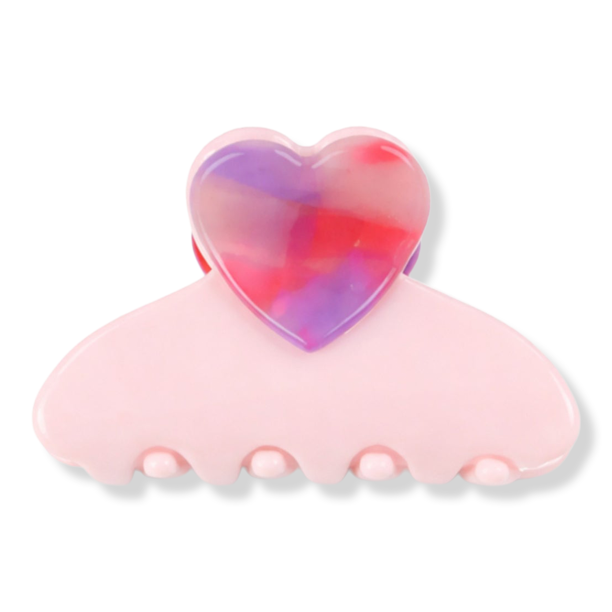 RPZL Italian Acetate Heart Claw Clip #1