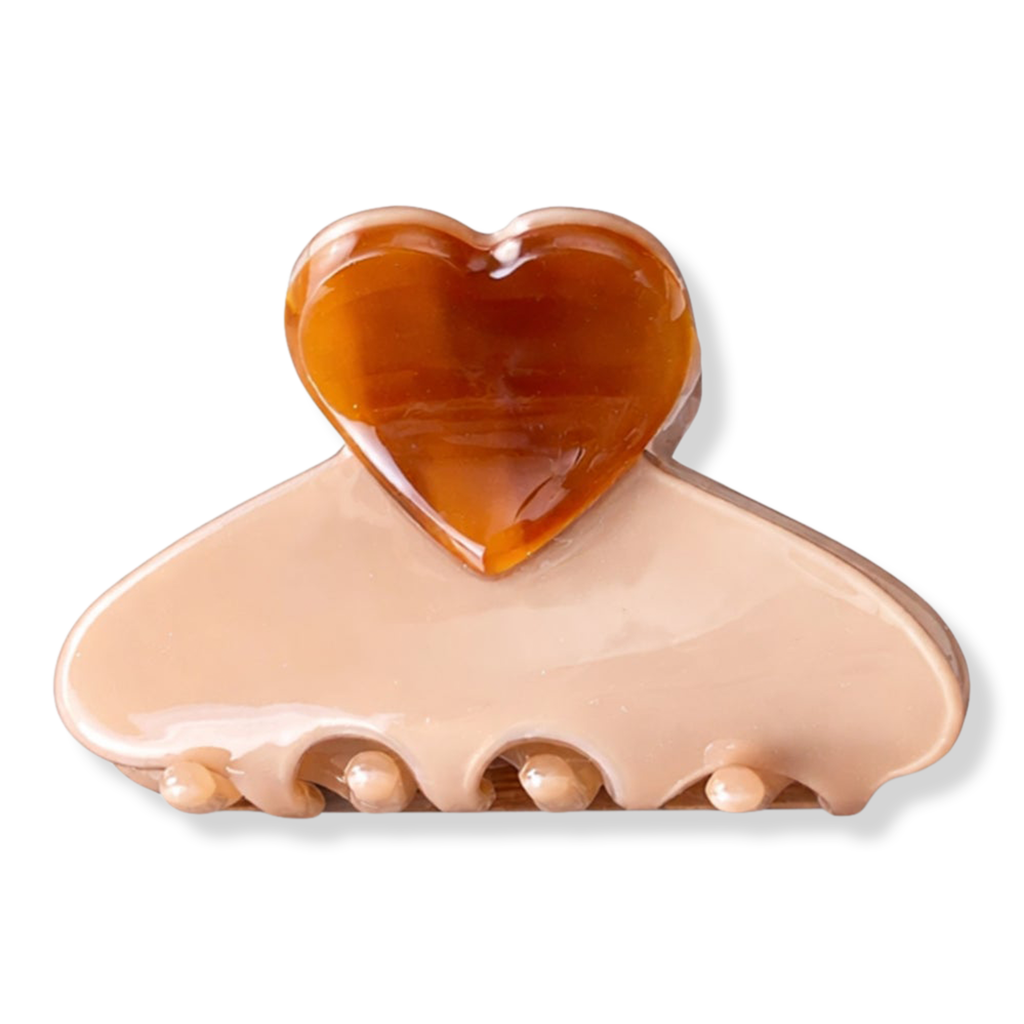 RPZL Italian Acetate Heart Claw Clip #1