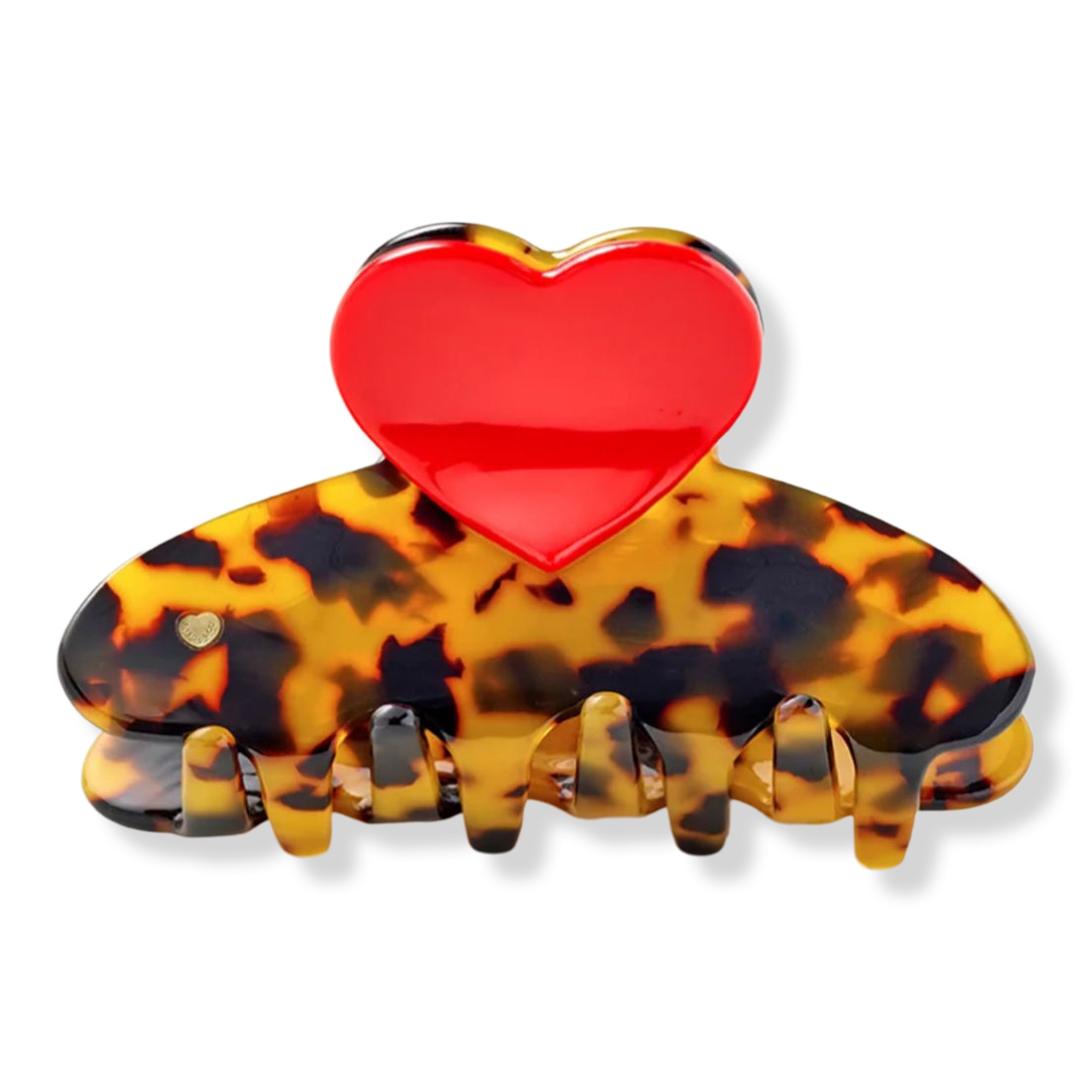 RPZL Italian Acetate Heart Claw Clip #1