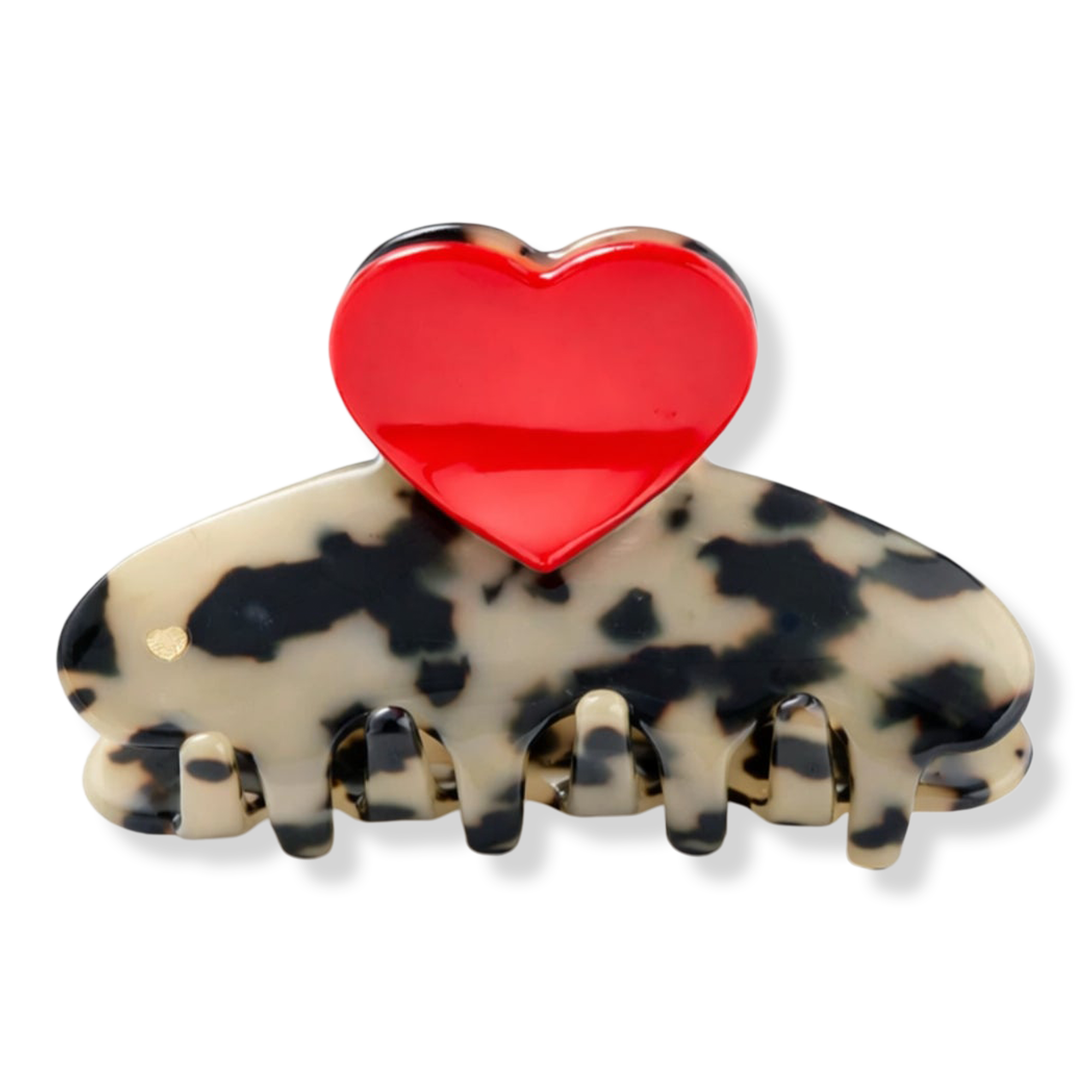 RPZL Italian Acetate Heart Claw Clip #1