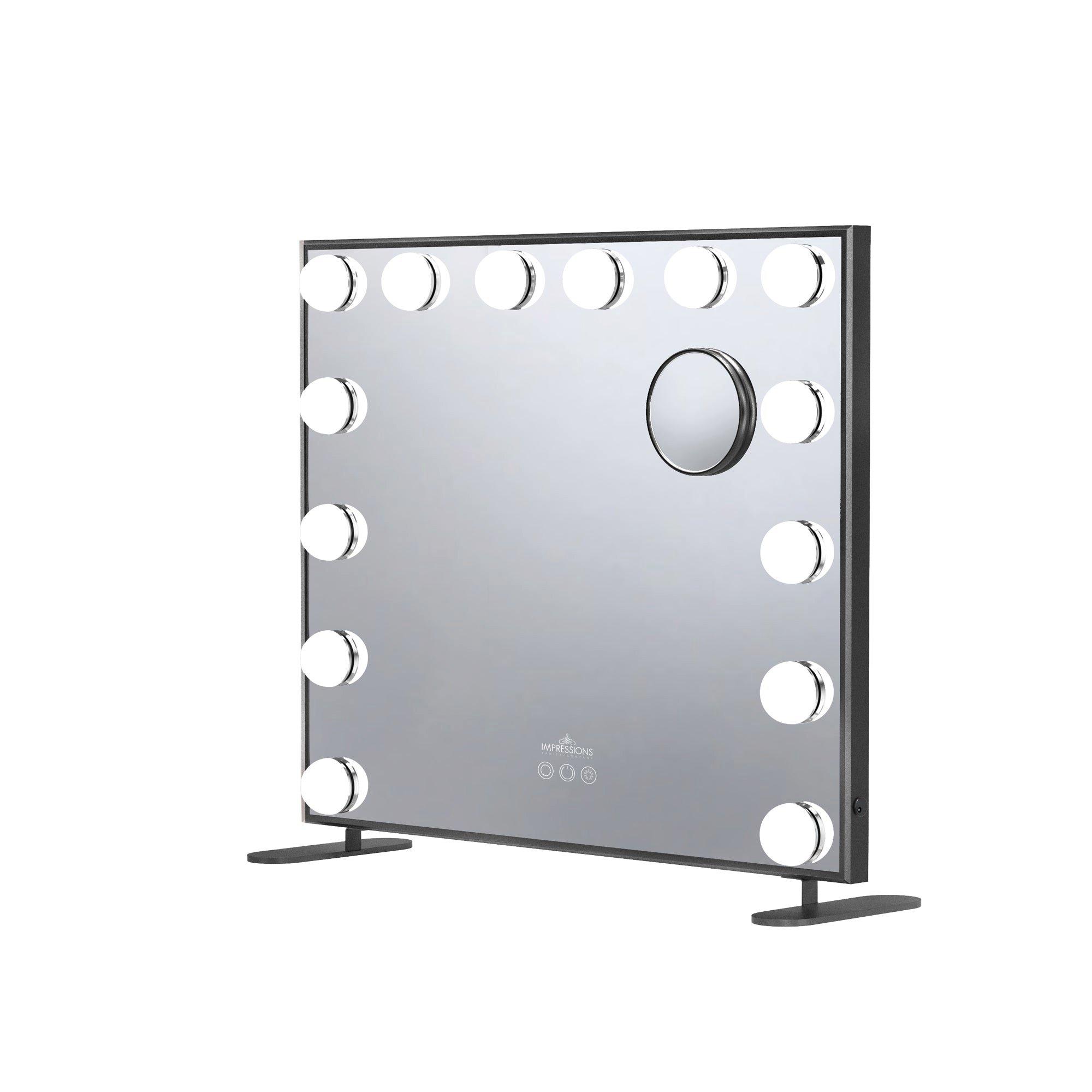 Impressions Home Hollywood Tri-Tone Plus Makeup Mirror, цвет: Шампань золотой — фото 3