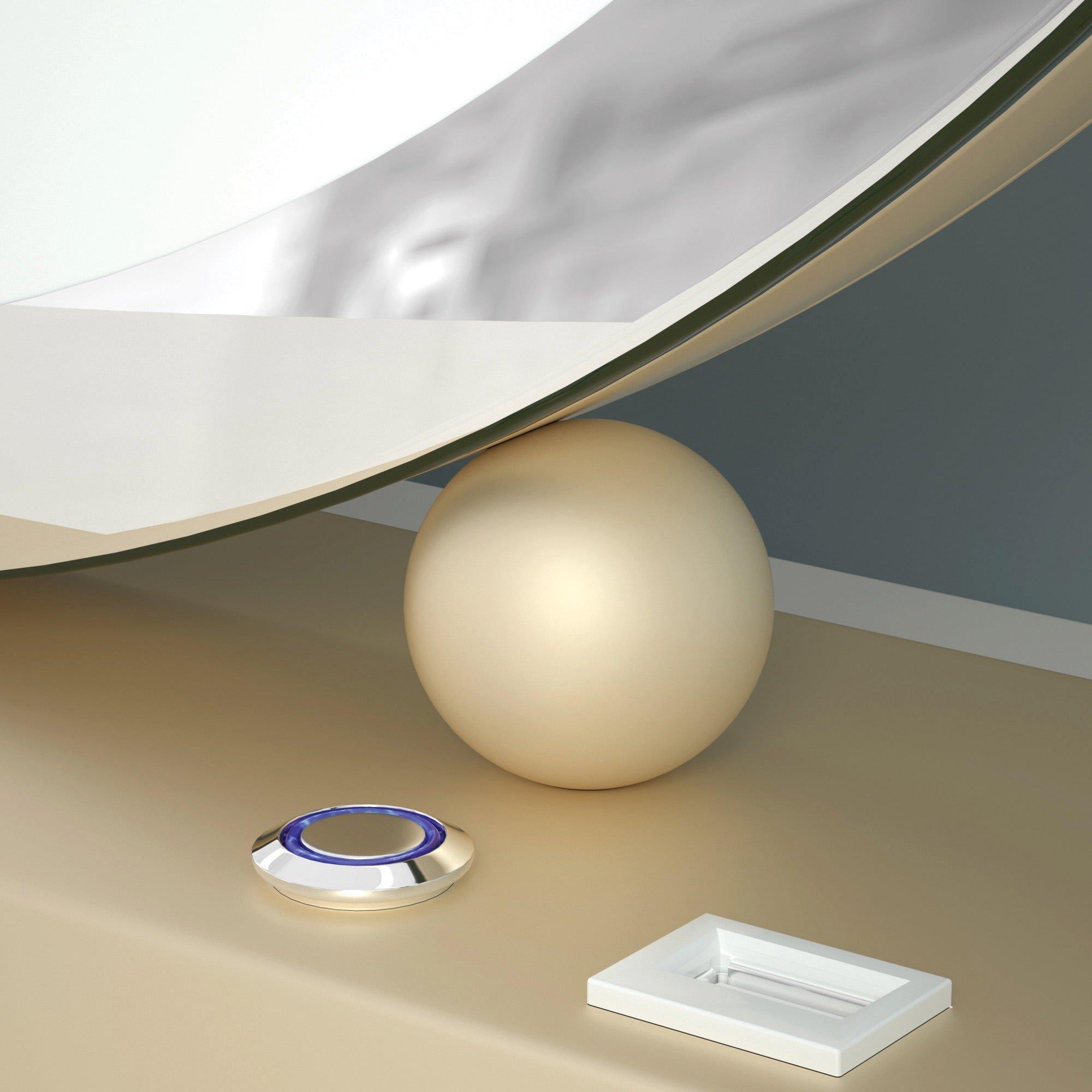 Impressions Home Hollywood Venus LED Makeup Mirror - Gold, цвет: Золотой — фото 4