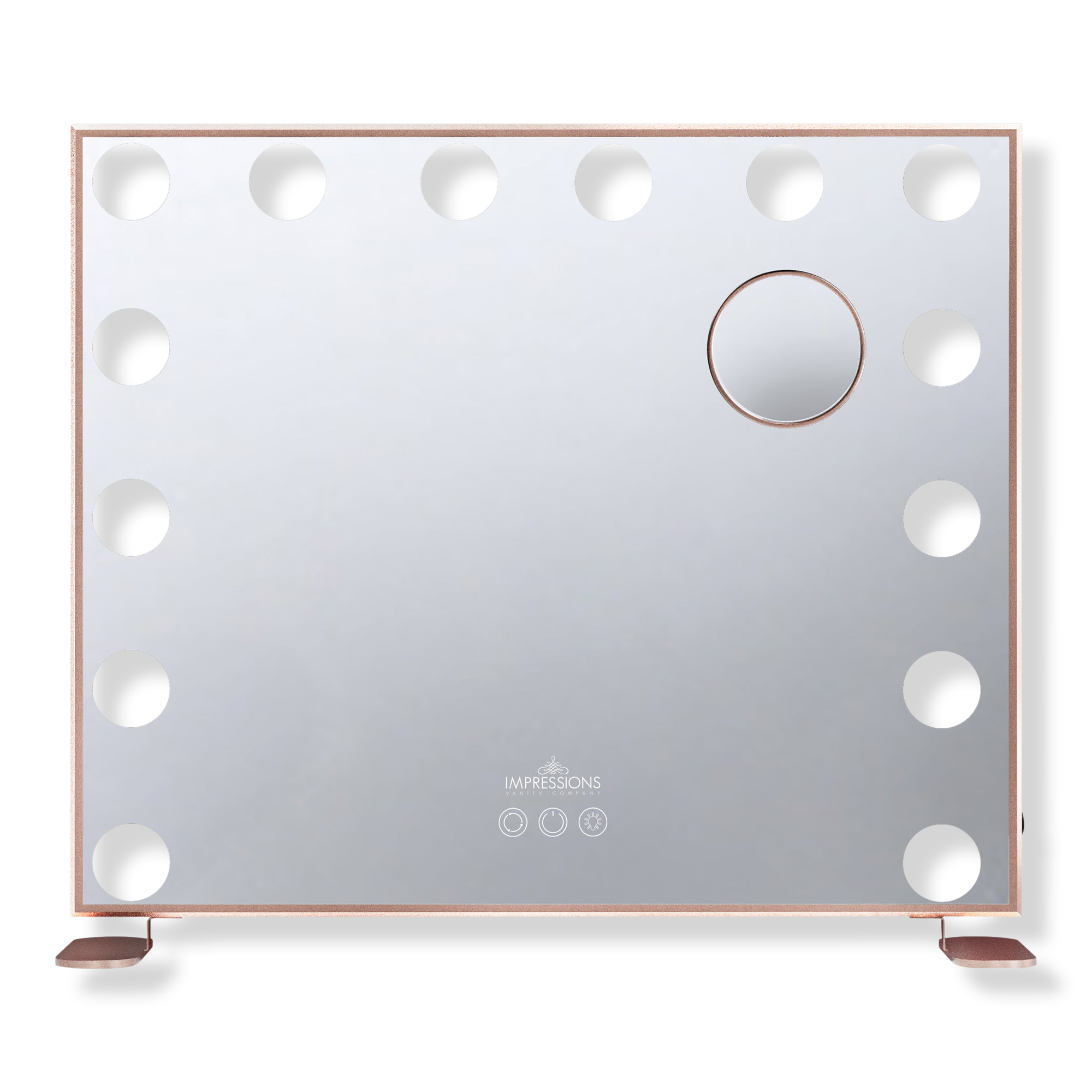 Impressions Home Hollywood Tri-Tone Plus Makeup Mirror #1