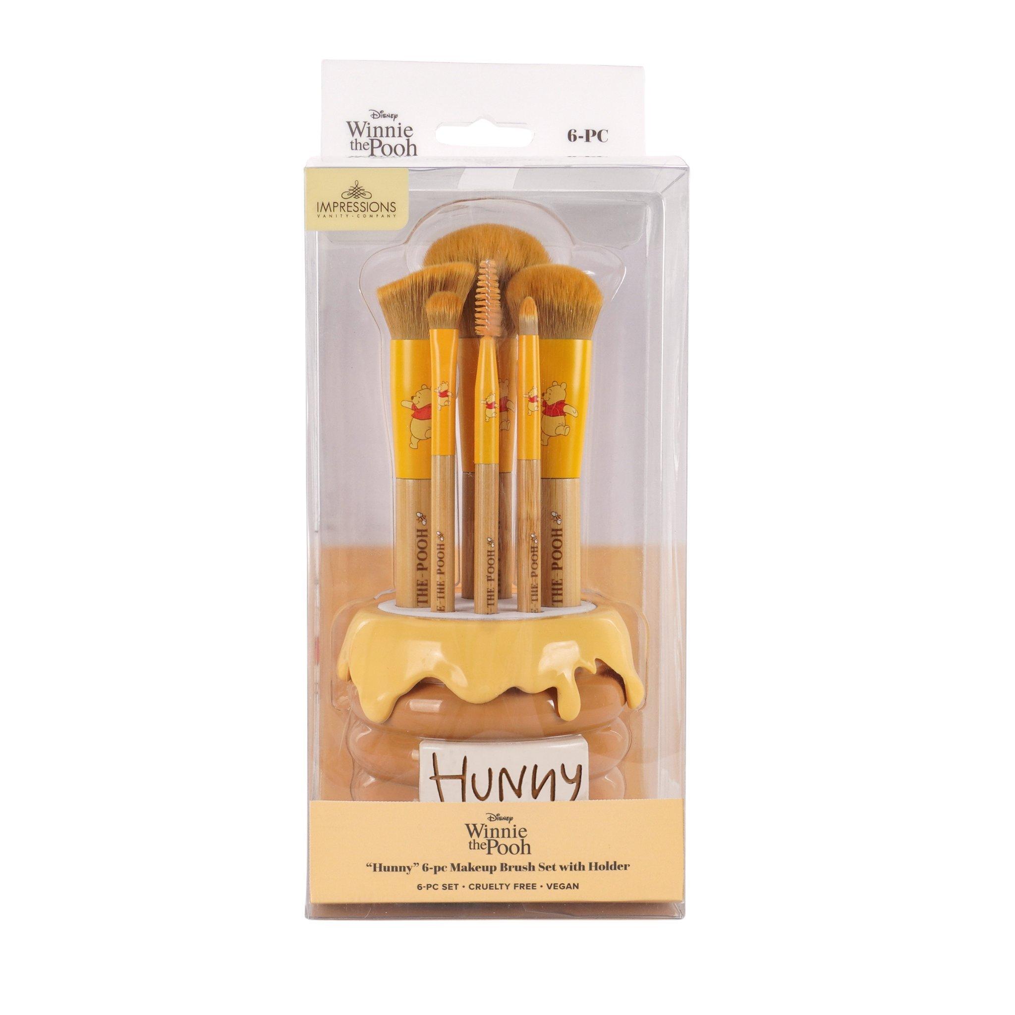 Impressions Home Winnie the Pooh™ Hunny 6-Piece Makeup Brush Set with Holder — фото 5