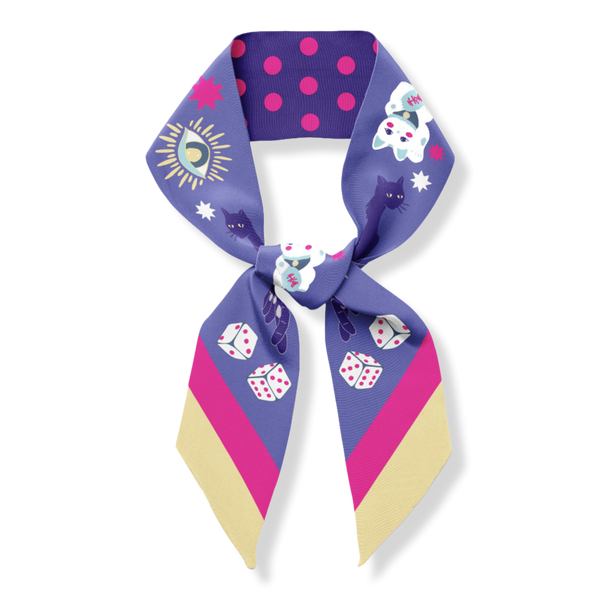 Centinelle Fortune Twilly Ribbon Scarf #1