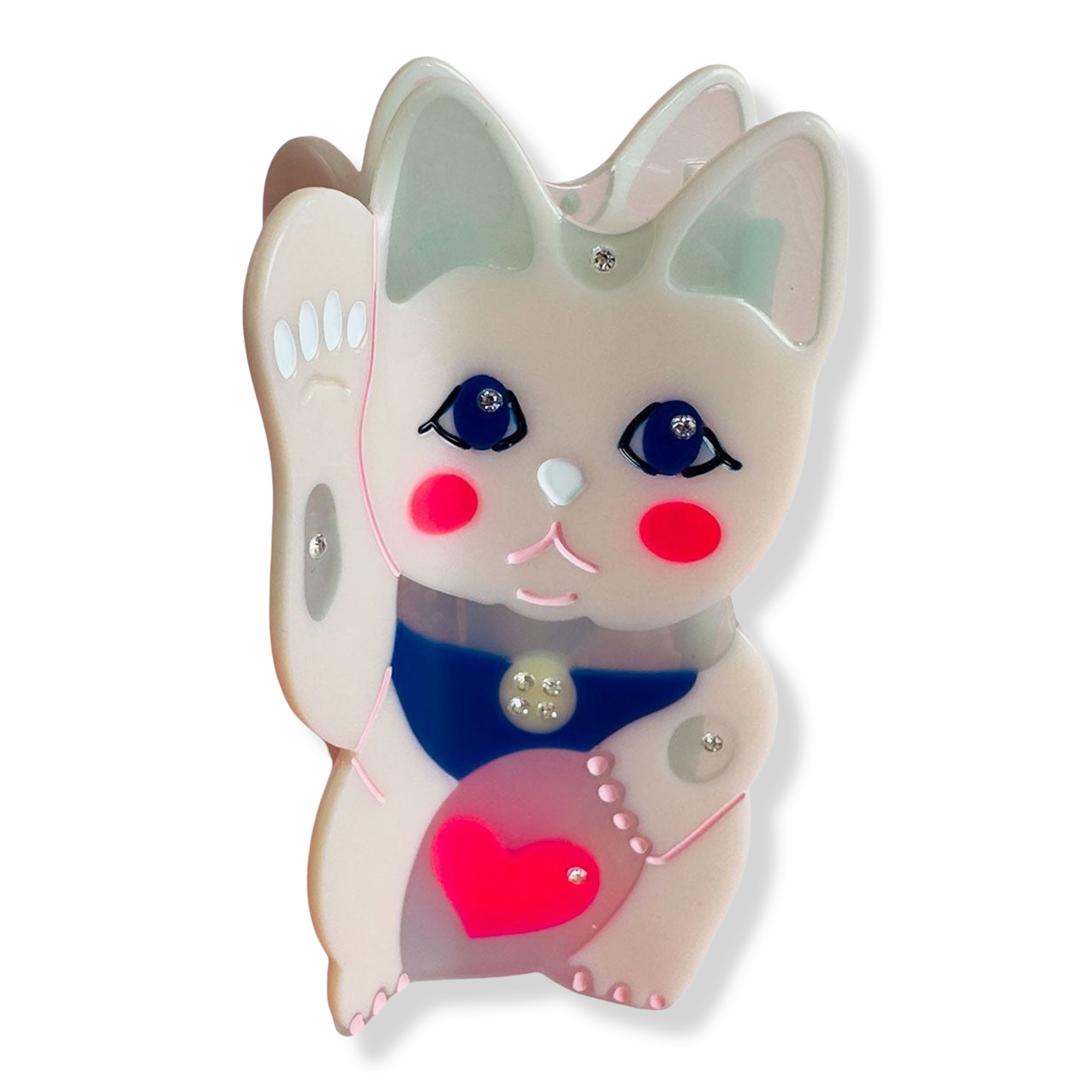 Centinelle Maneki Lucky Cat Hair Claw #1