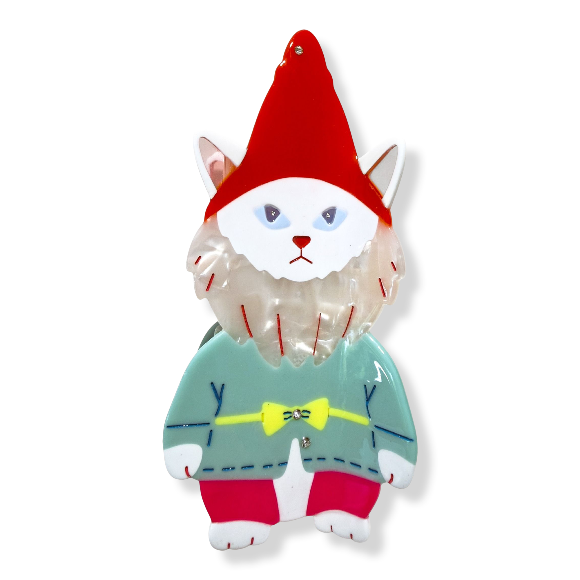 Centinelle Cat Garden Gnome Hair Claw #1