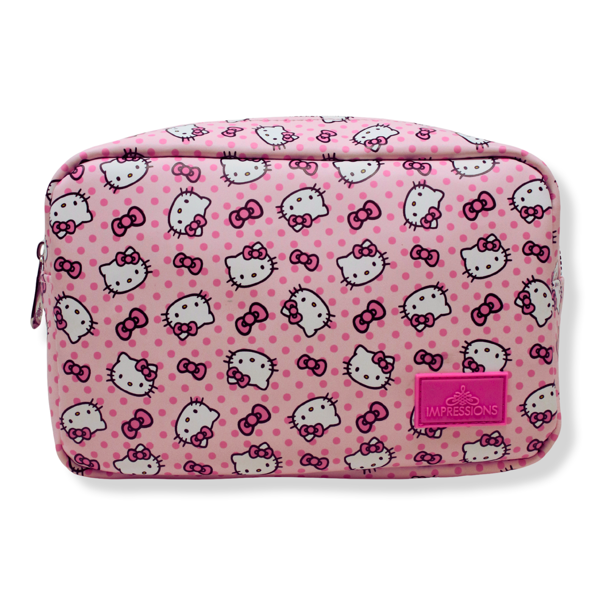 Impressions Home Hello Kitty® Pink-A-Dot Cosmetic Pouch #1