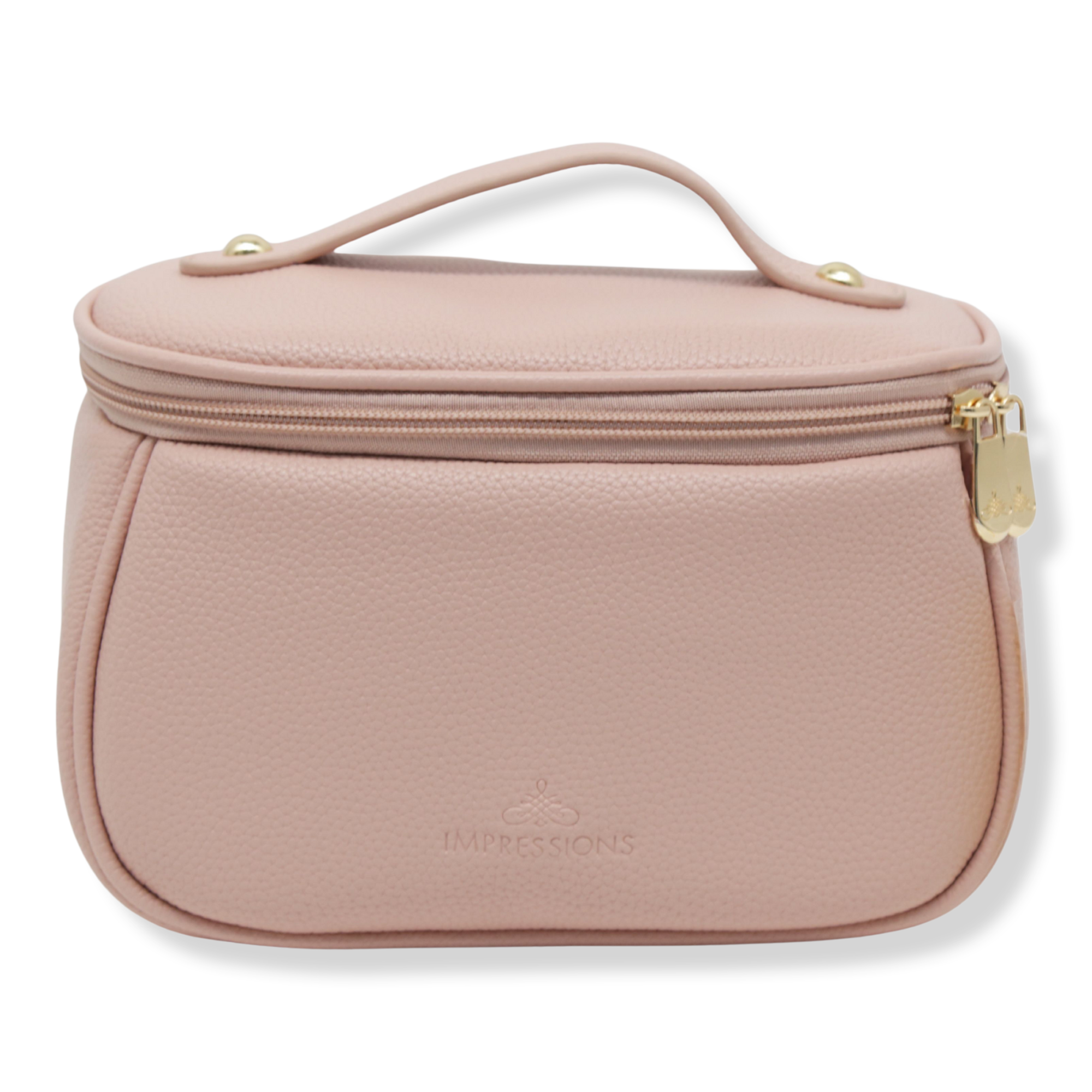 Impressions Home Dublin Faux Leather Cosmetic Bag #1