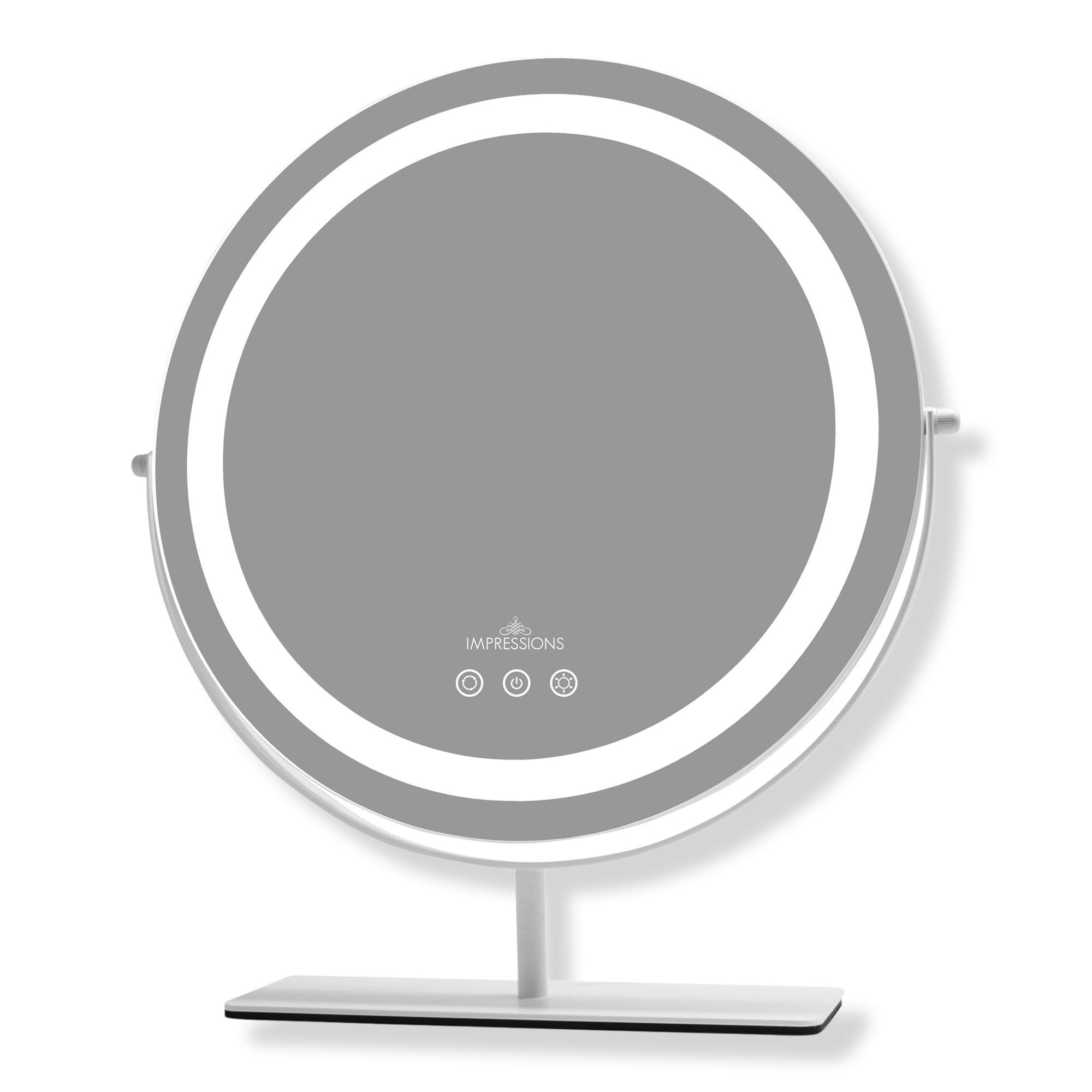 Impressions Home Aura Gold Tri-Tone LED Makeup Mirror #1
