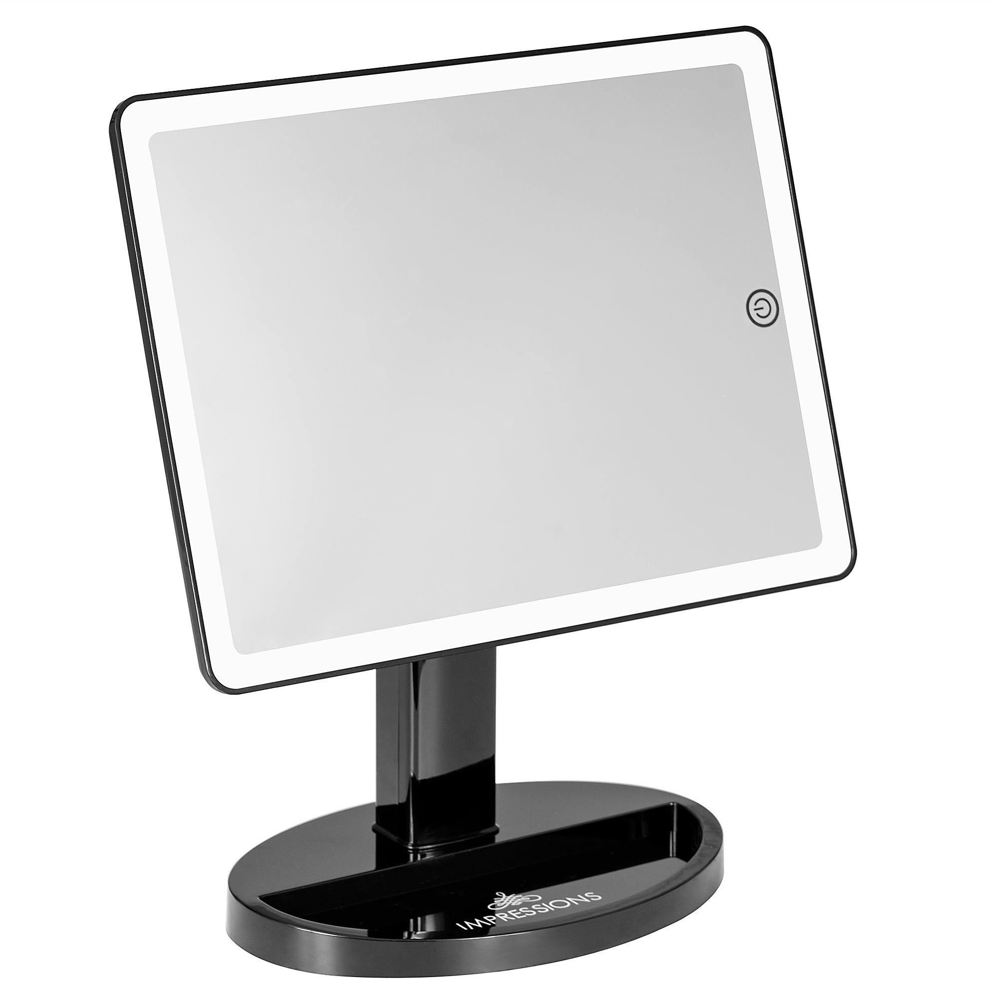 Impressions Home Vanity Touch Ultra LED Makeup Mirror, цвет: Чёрный — фото 4
