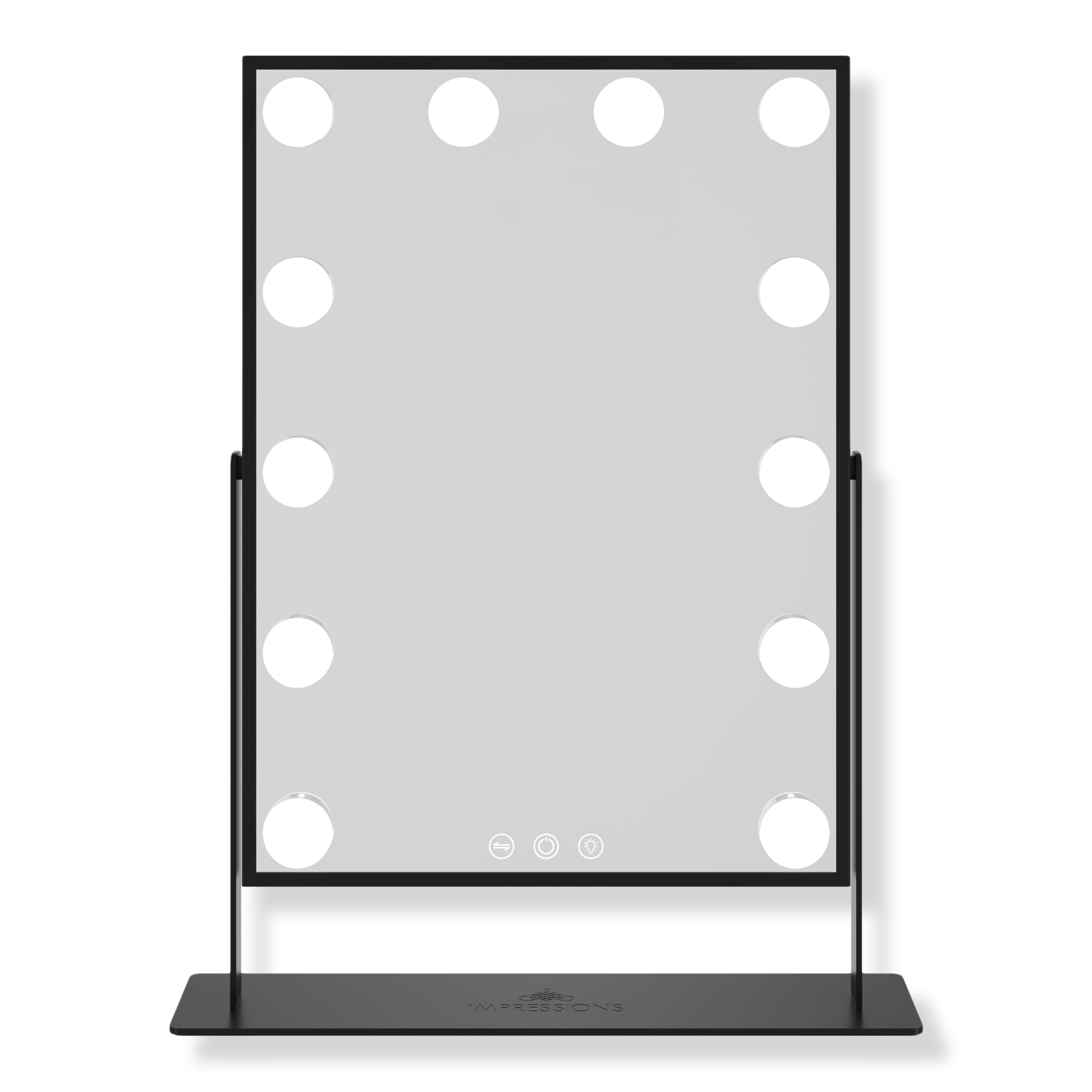 Impressions Home Hollywood Tri-Tone XL Makeup Mirror #1