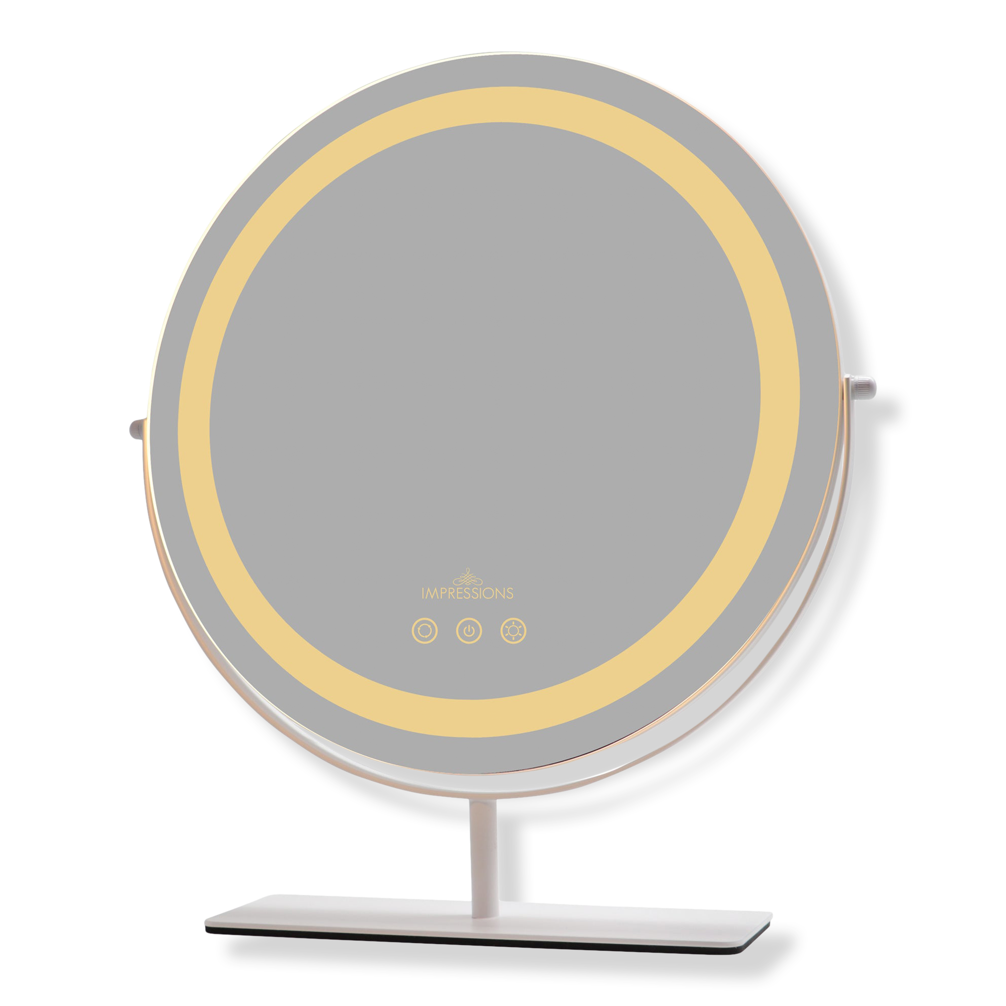 Impressions Home Aura Gold Tri-Tone LED Makeup Mirror #1