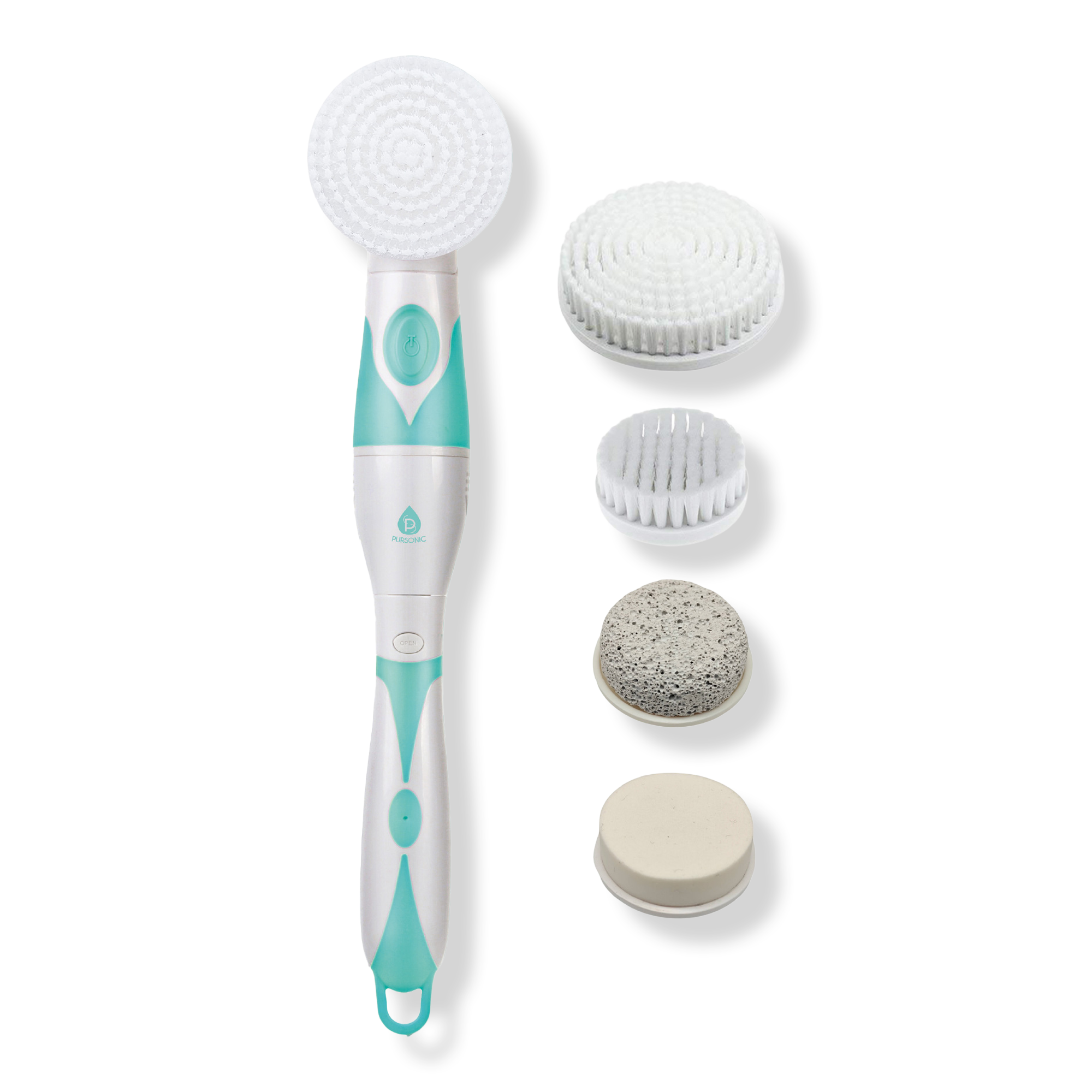 PURSONIC Scrubber Cleansing Brush with Extended Handle #1