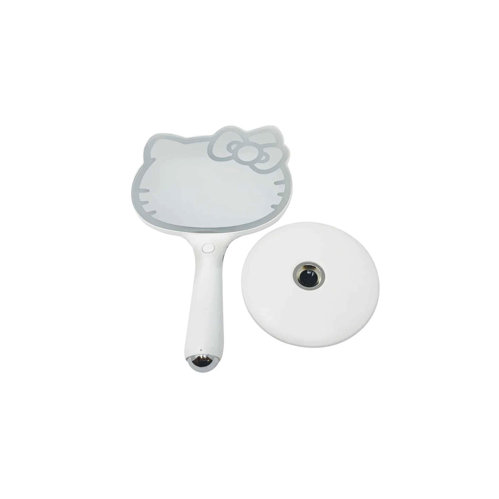 Impressions Home Hello Kitty LED Handheld Makeup Mirror with Standing Base, цвет: Белый — фото 3