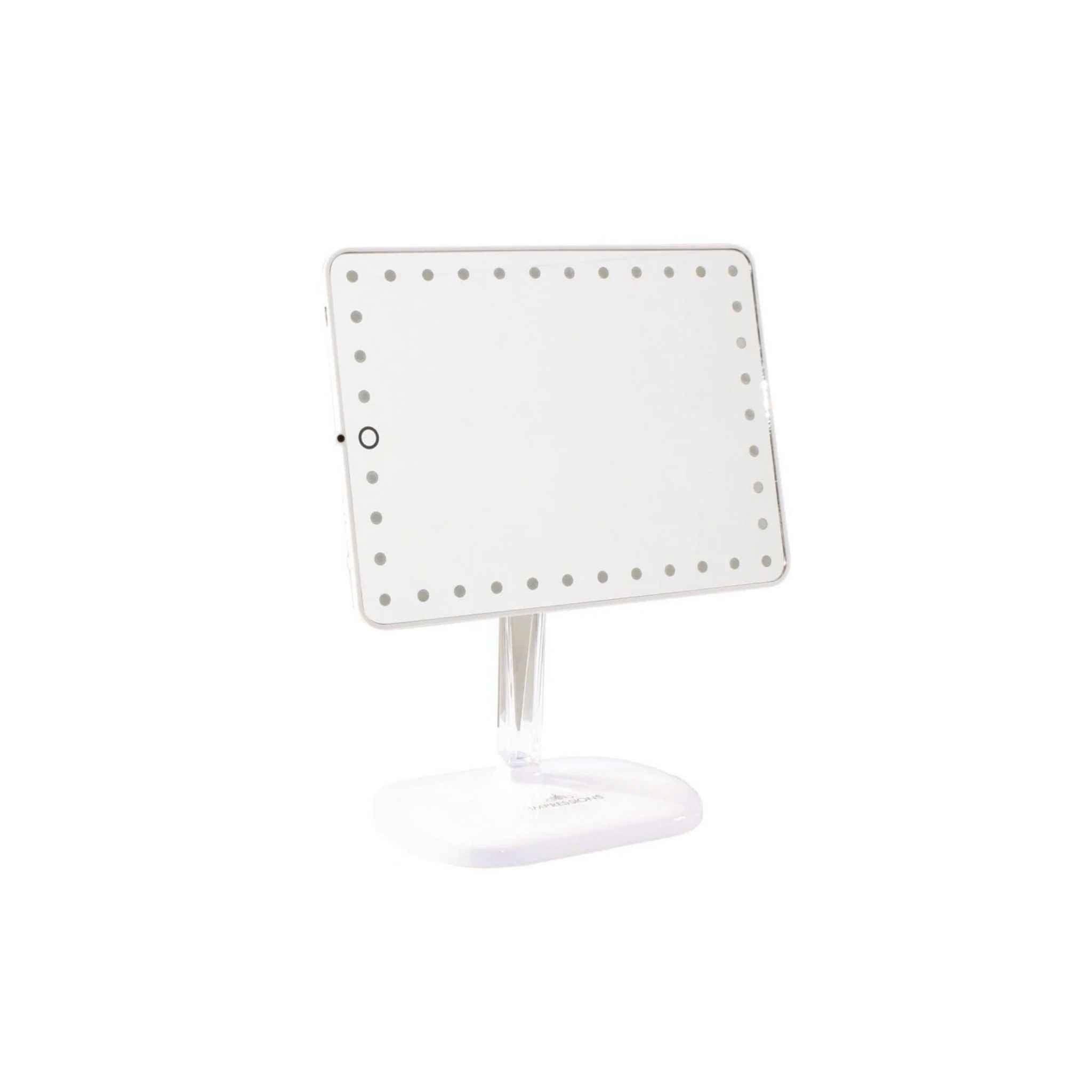 Impressions Home Touch Pro LED Makeup Mirror with Bluetooth Audio and USB Charger, цвет: Белый — фото 3